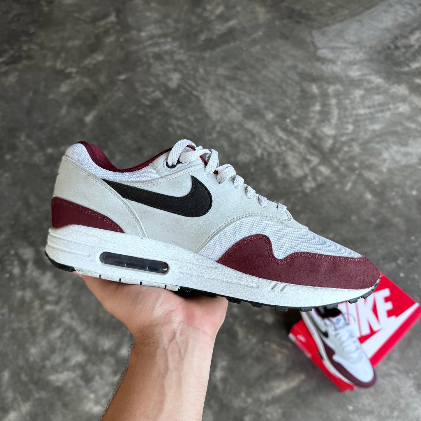 Nike Air Max 1 Dark Team Red