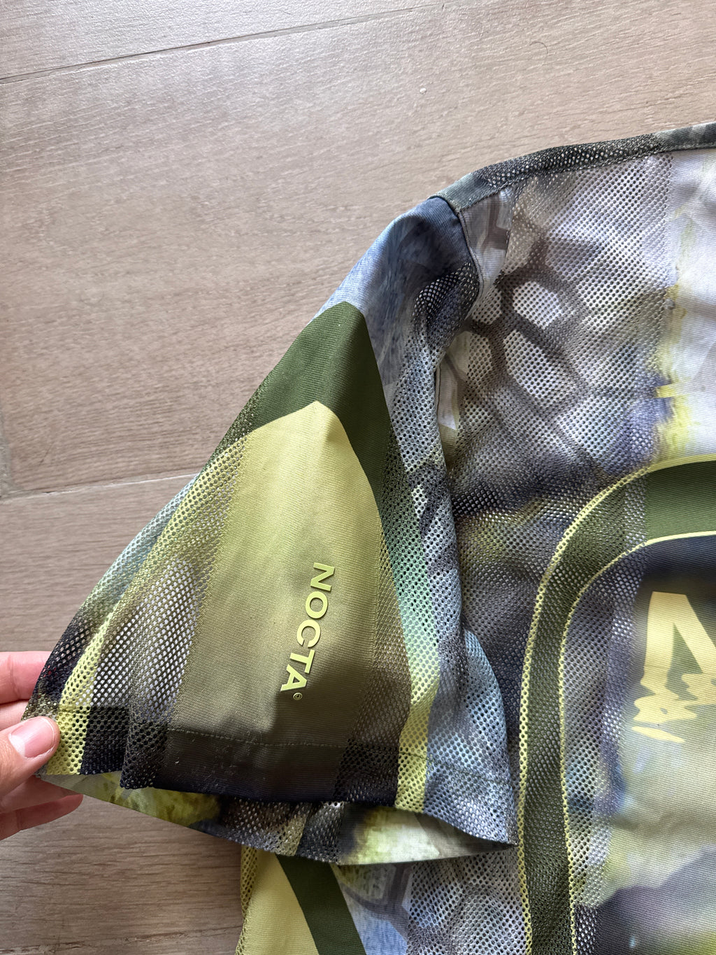 Nike x NOCTA Opal Tito Neeks Button Down Oil Green