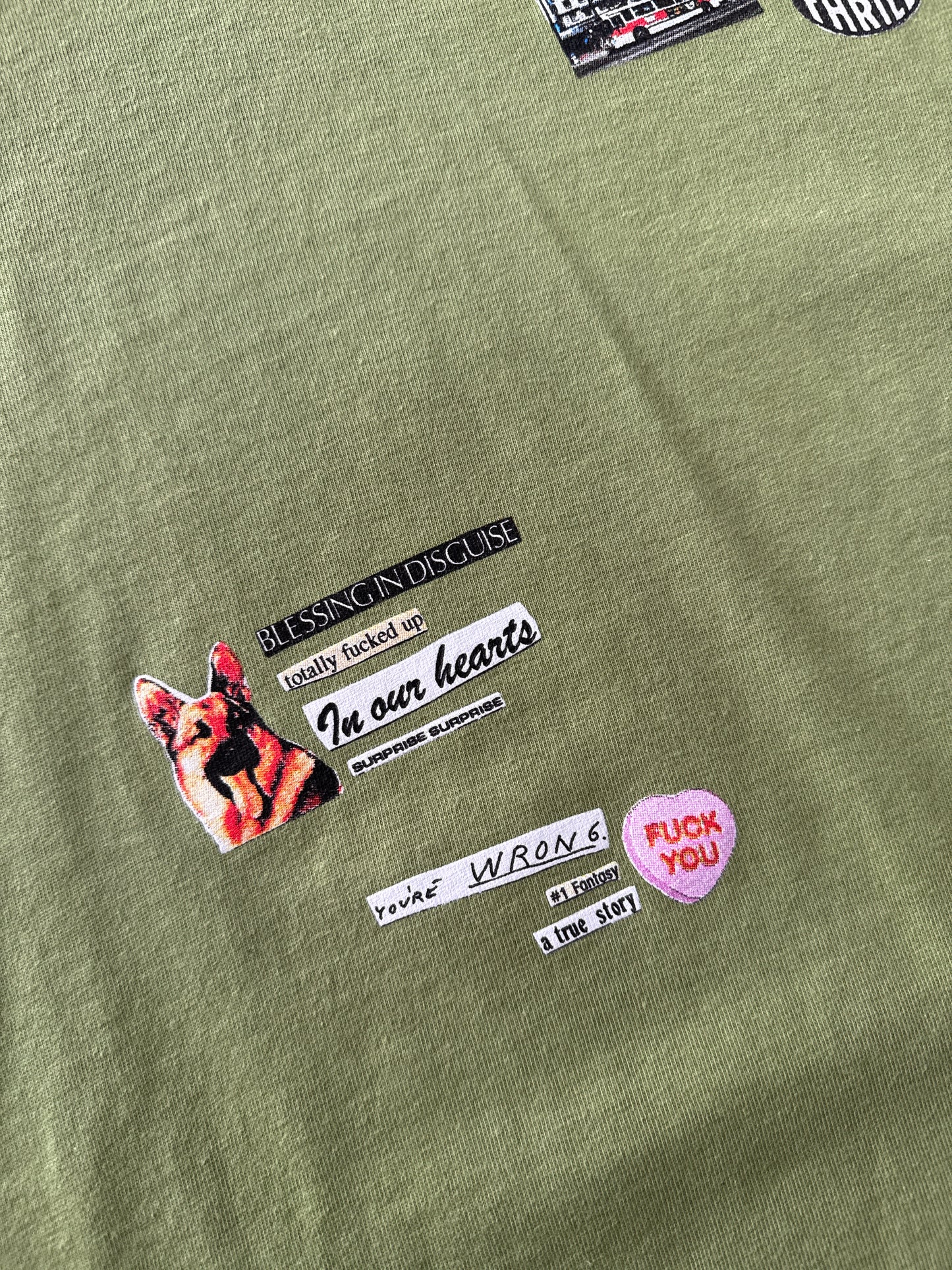 Supreme Upset Moss Tee