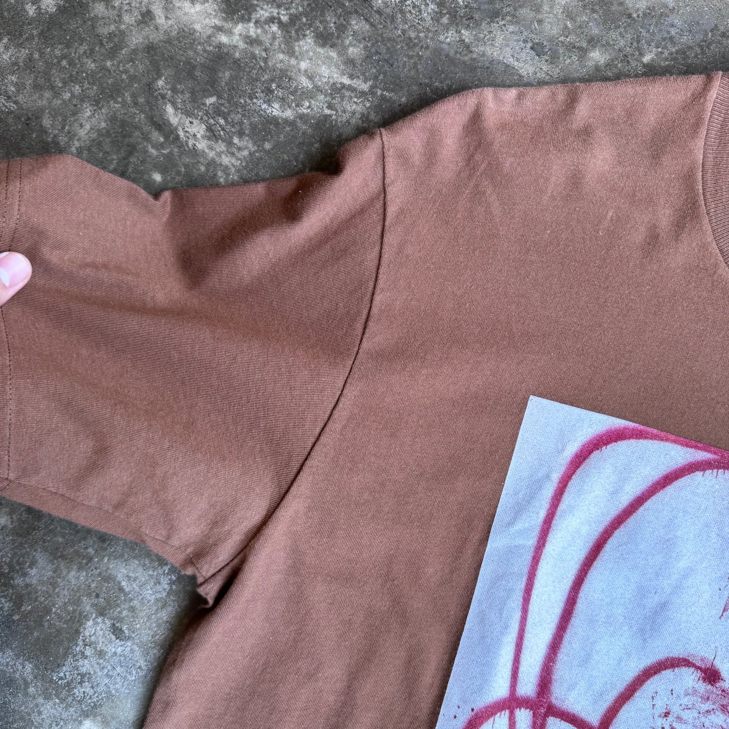 Supreme Christopher Wool 2001 Brown Tee