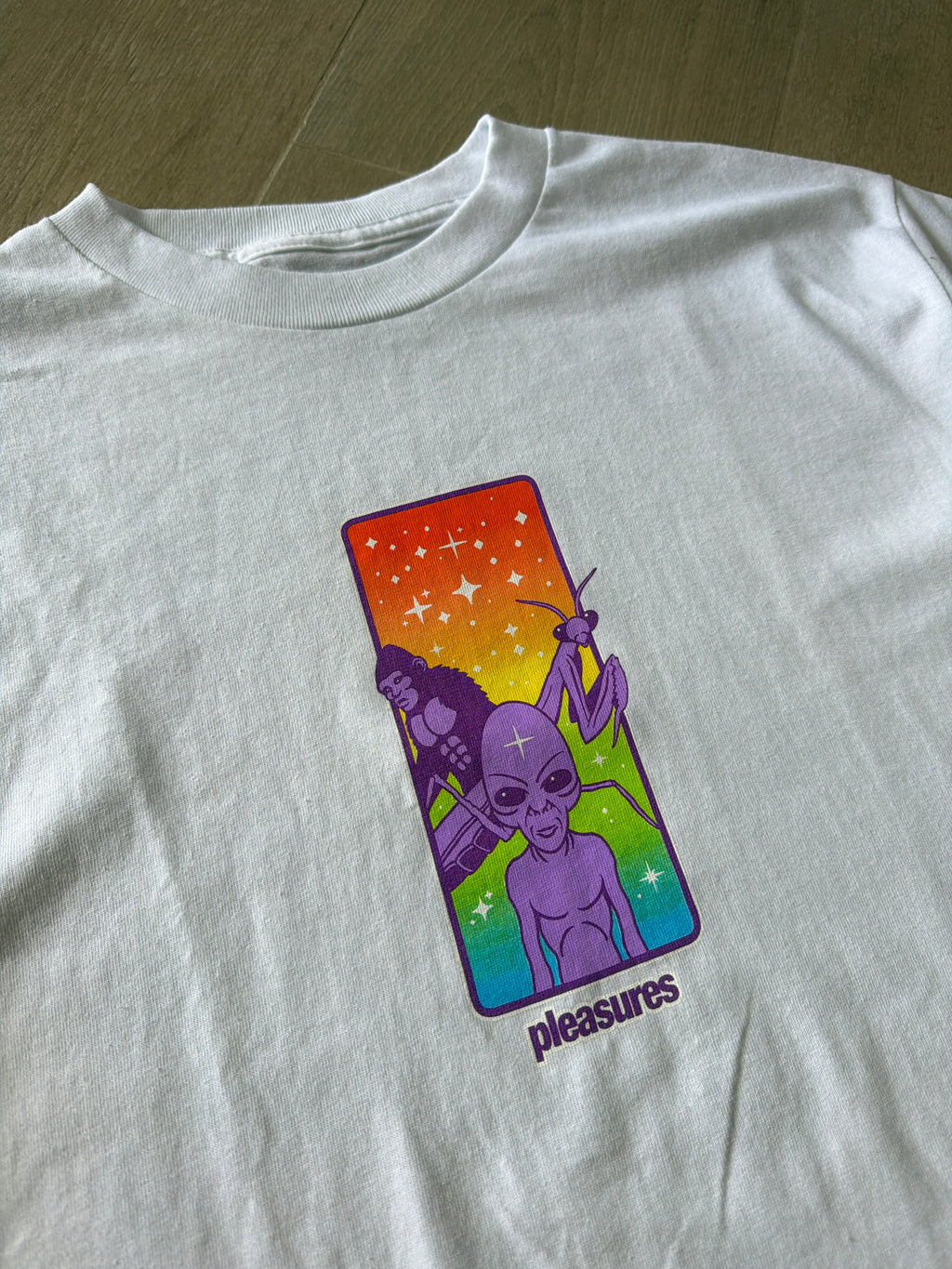 Pleasures Alien Tee White
