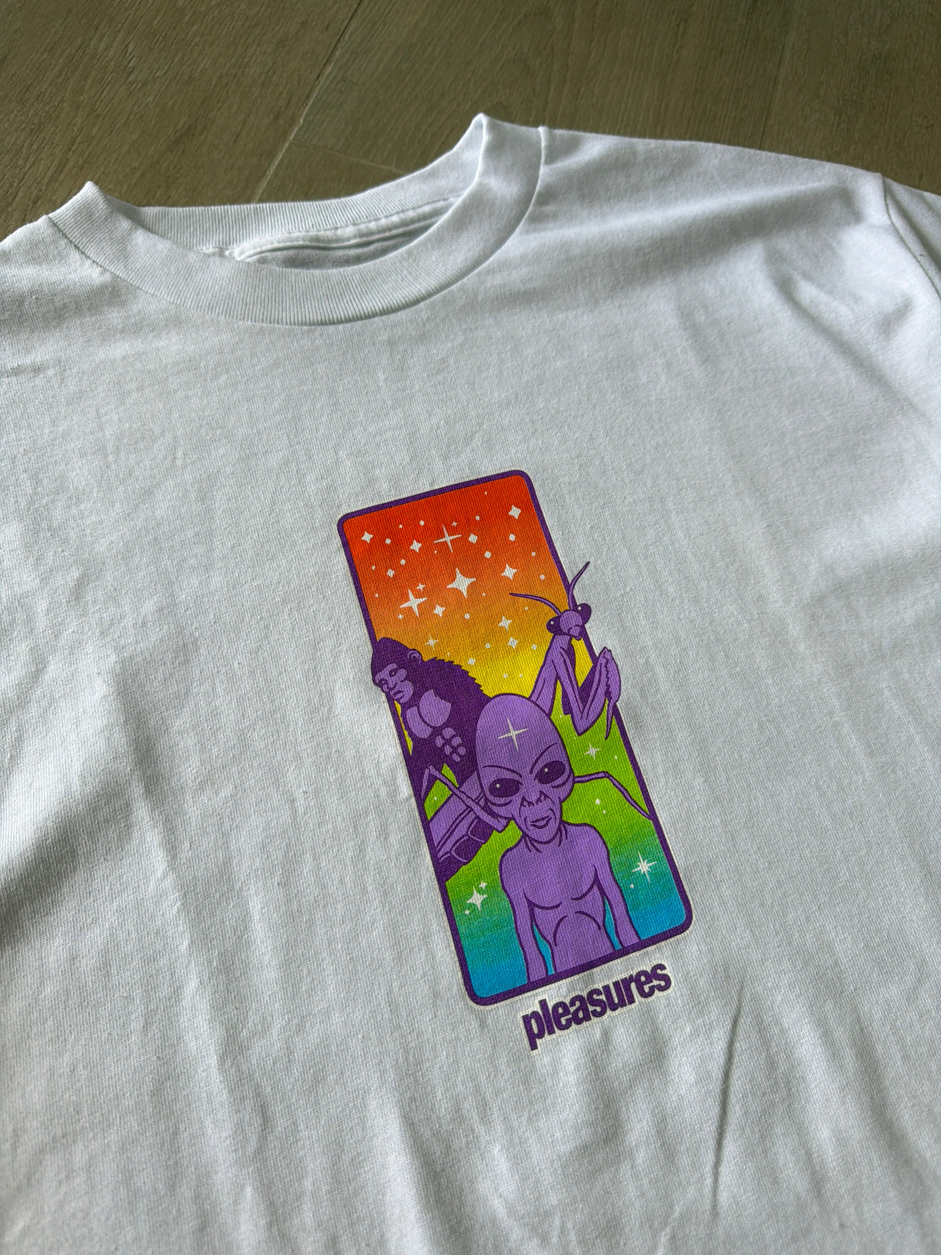 Pleasures Alien Tee White