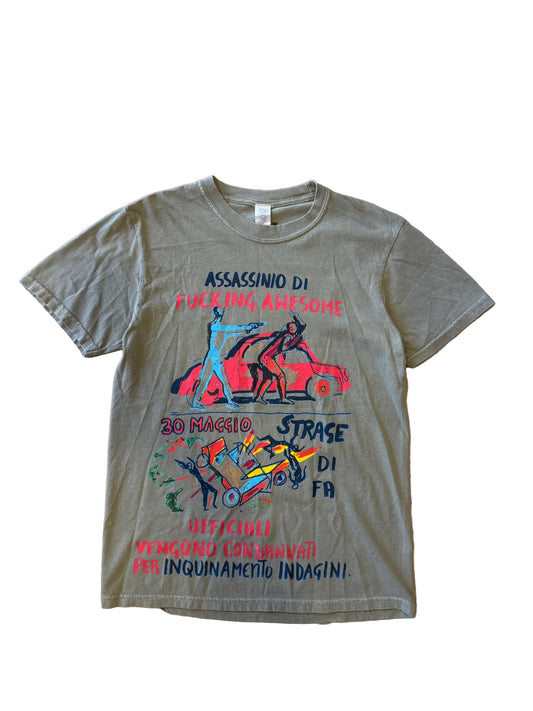 Fucking Awesome Assesinio Tee Olive