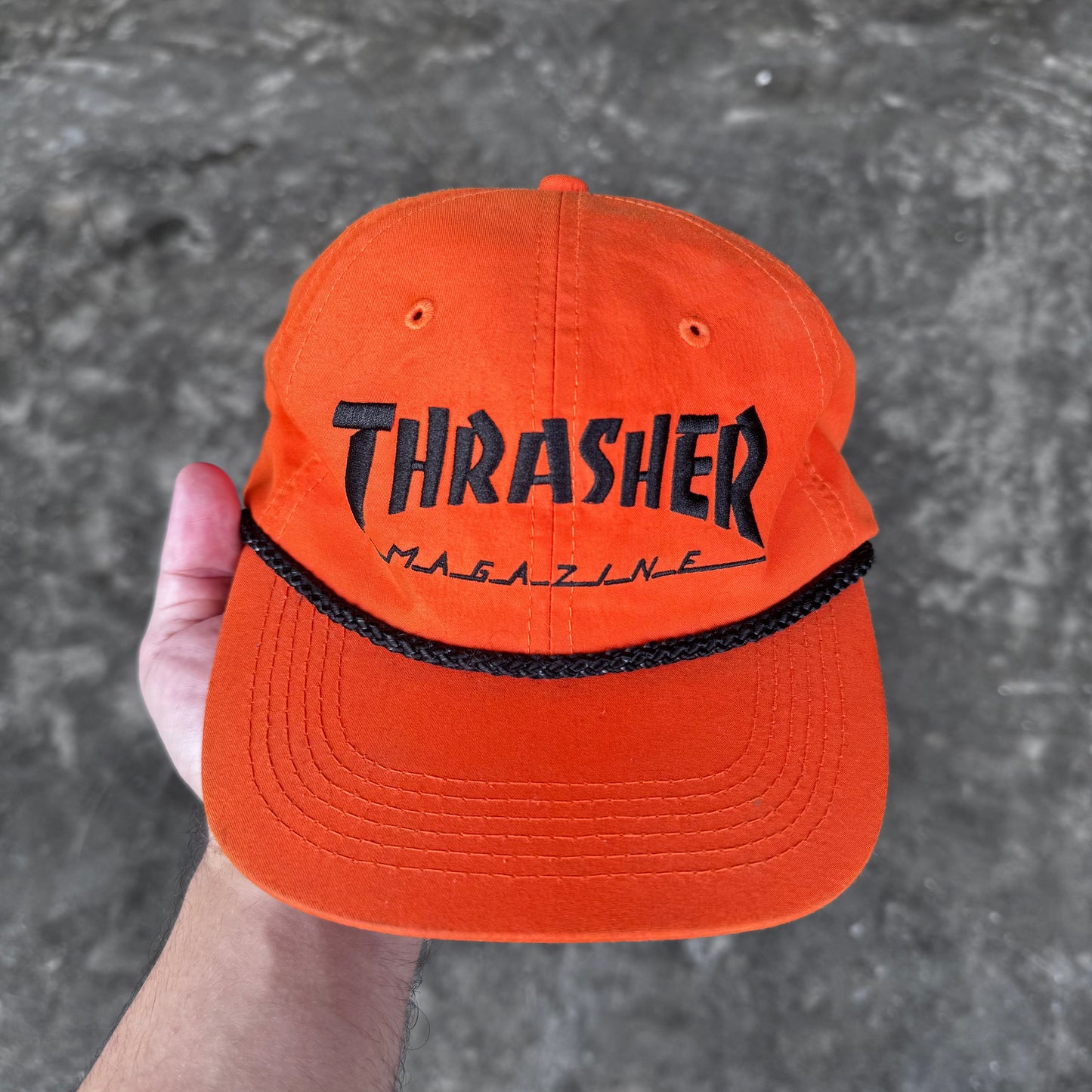Trasher Rope Snapback