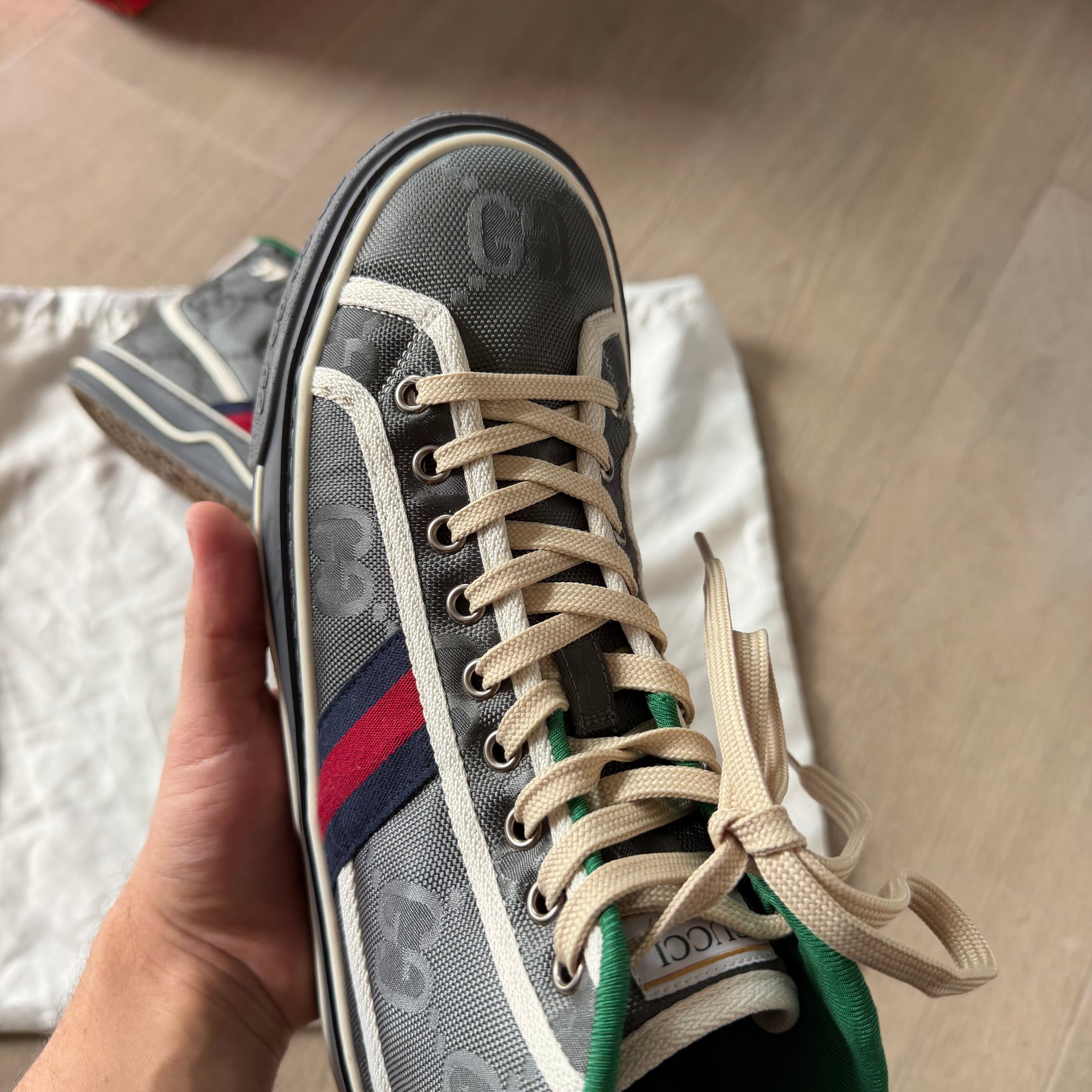 Gucci Off The Grid High Top Sneakers Dark Grey