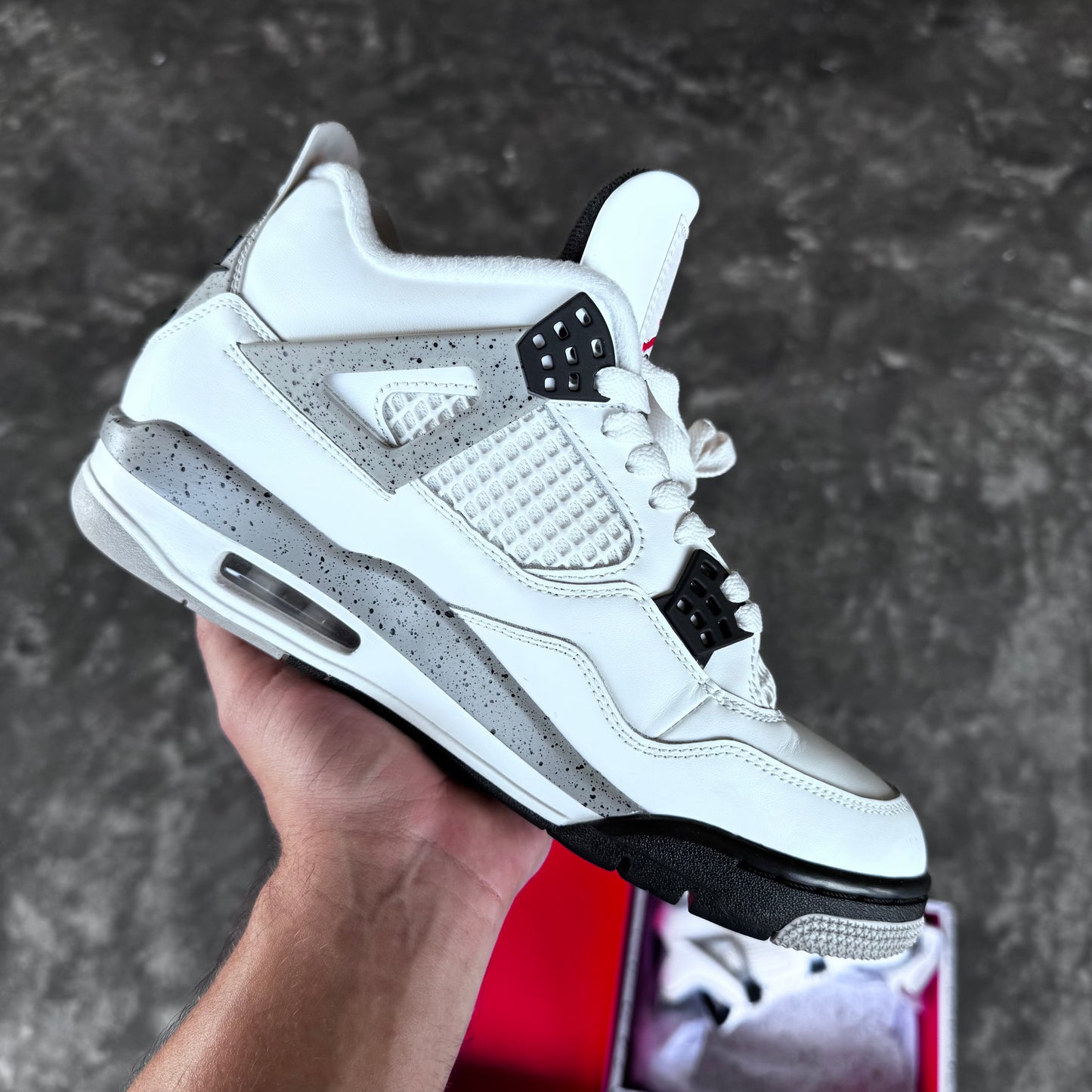Jordan 4 White Cement (2025)