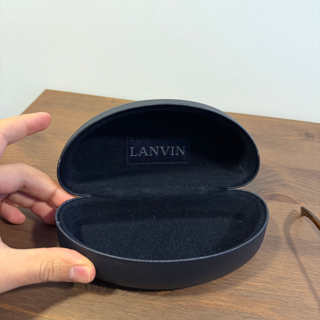 LANVIN Frame Shield Sunglasses “Gold”