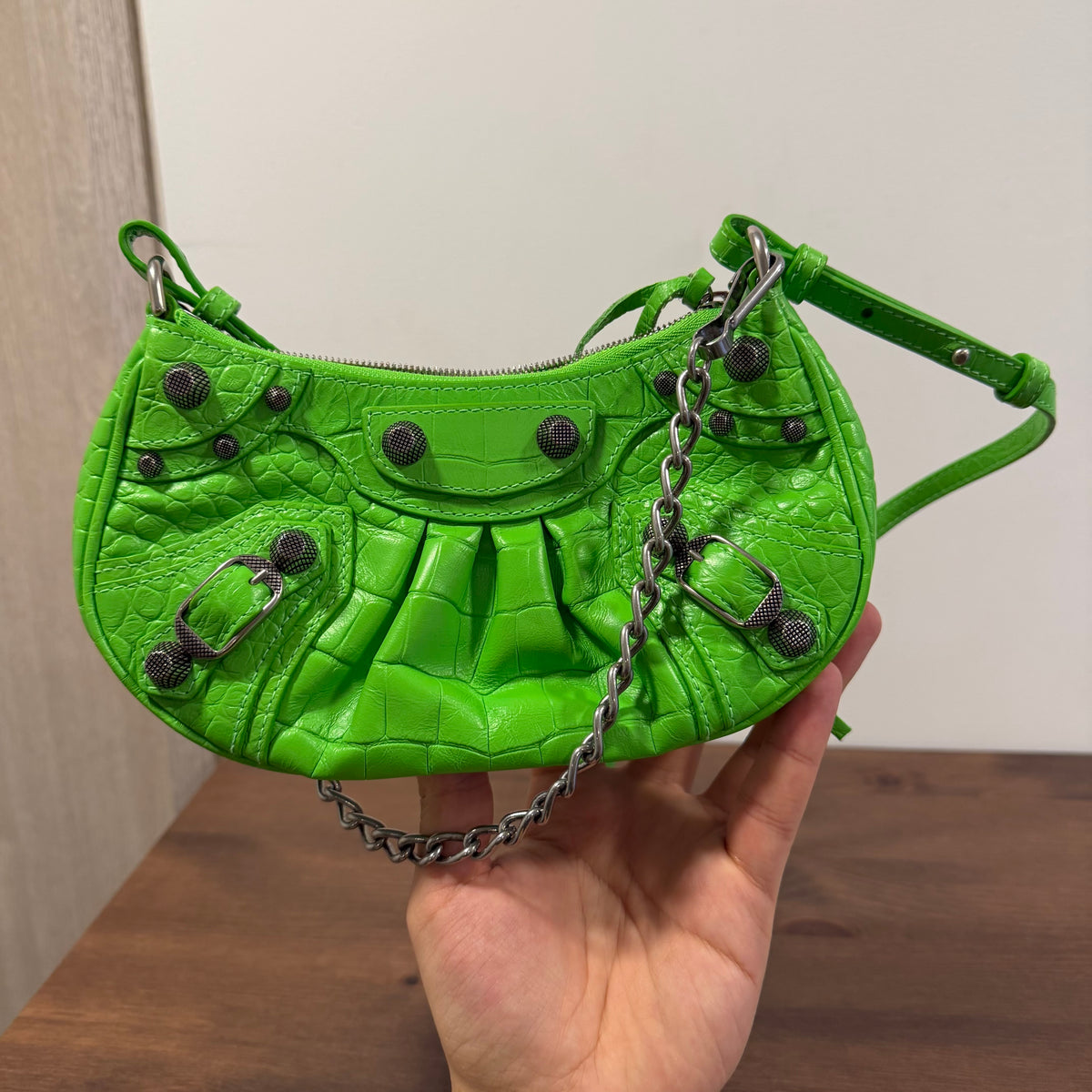 Balenciaga Mini Croc Le Cagole Purse