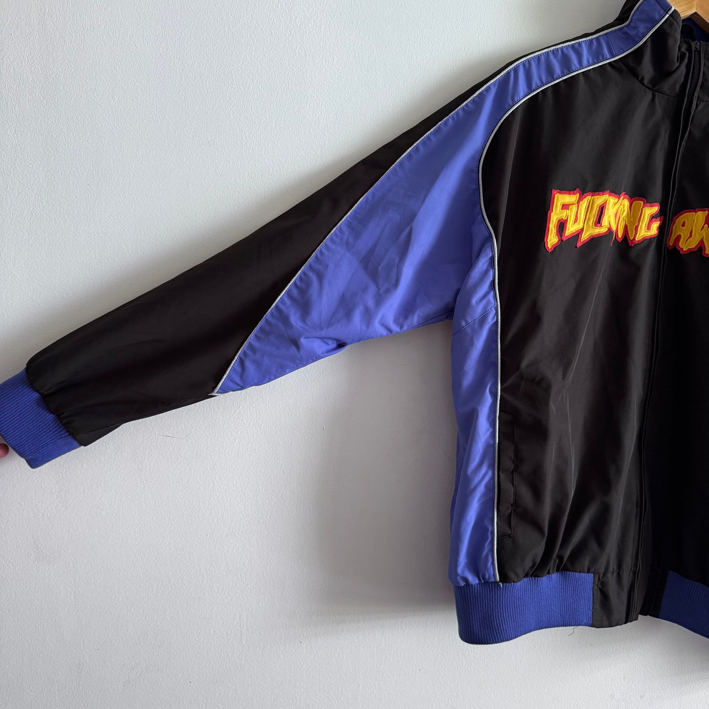 Fucking Awesome Track Jacket Blueish/Black