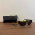 Burberry Visor Metal Arm Sunglasses Jade