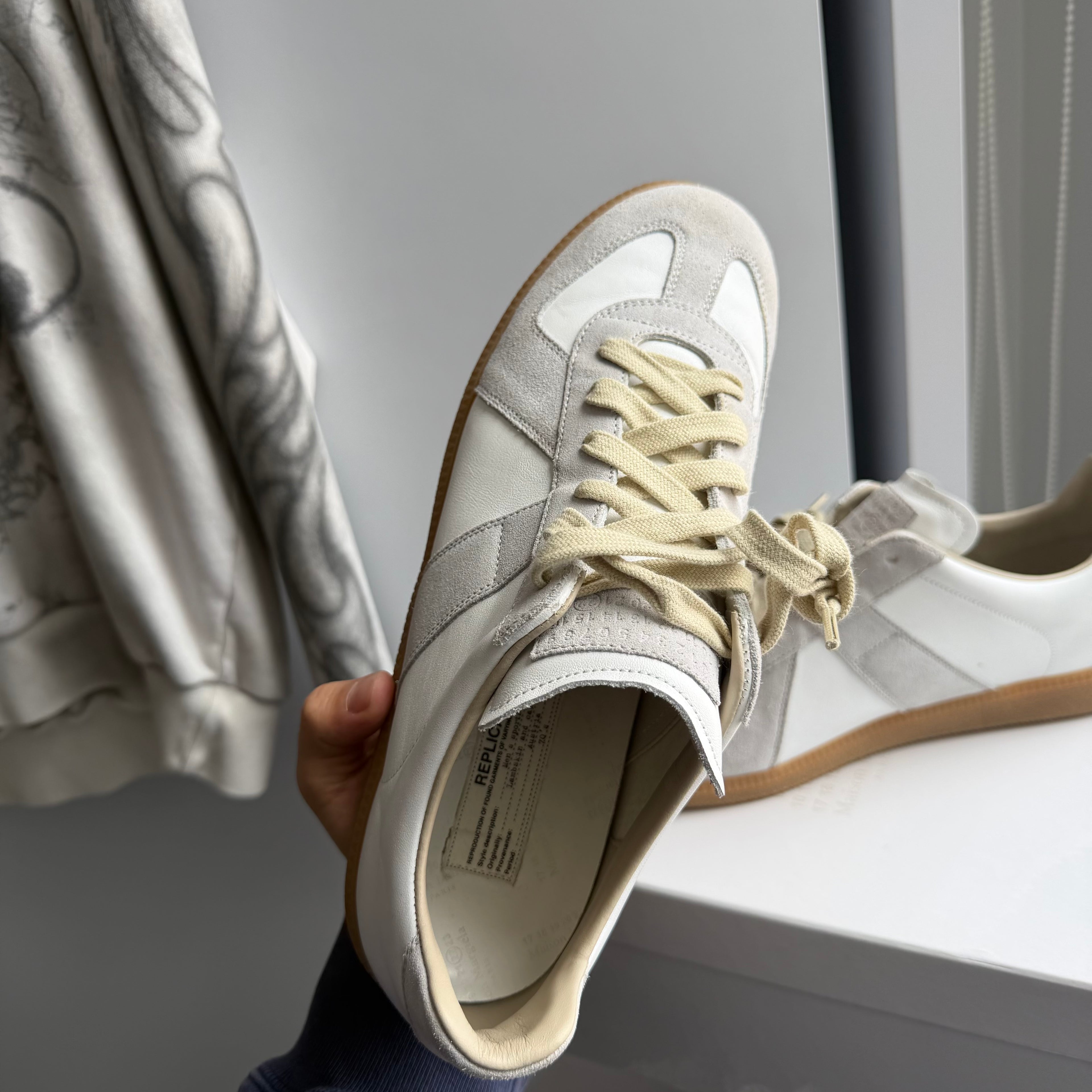 Maison Margiela Replica GAT Sneakers White/Gum