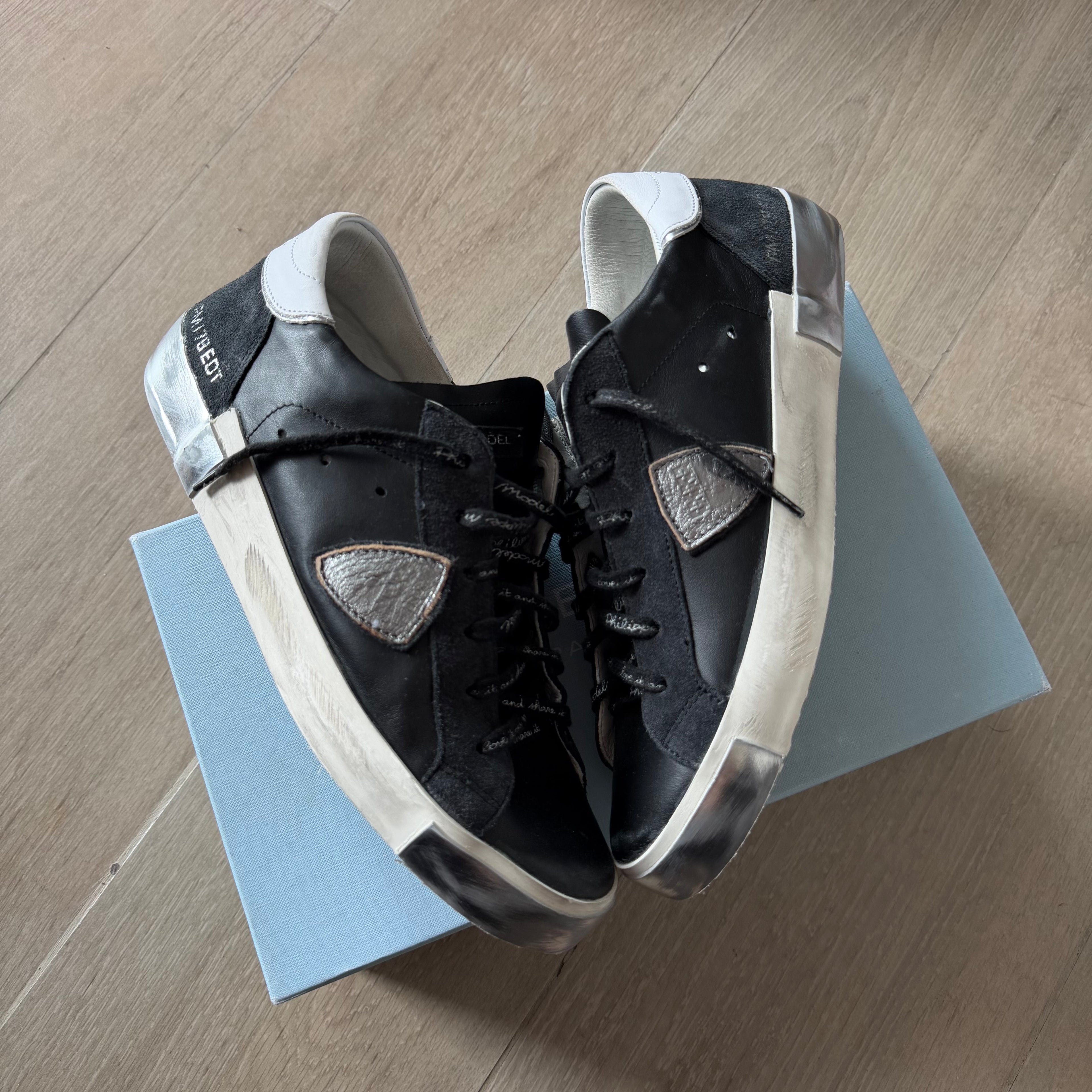 Philippe Model Paris Prsx Sneakers Black/Platinum