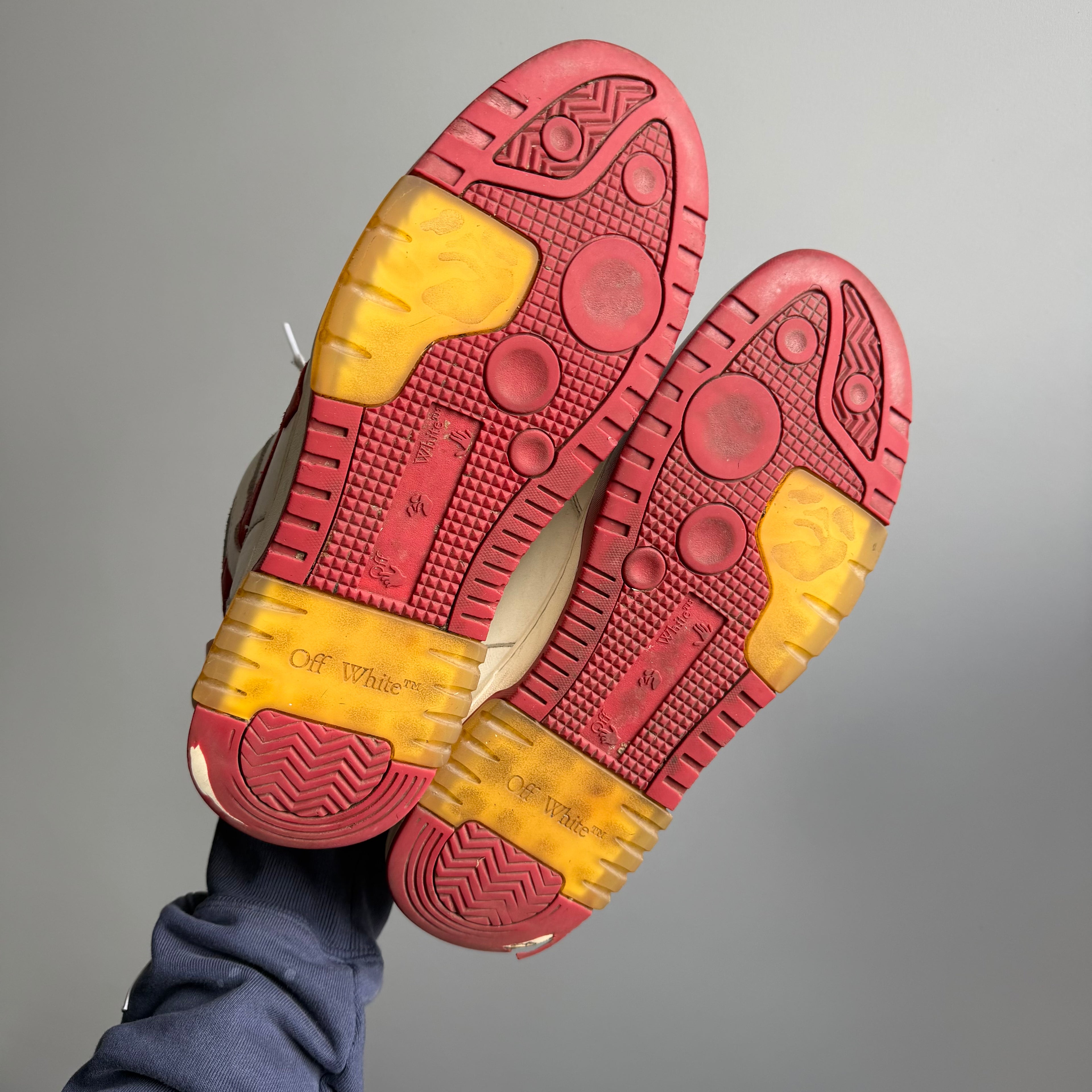 Off-White Out Of Office Sneaker OOO Red/White