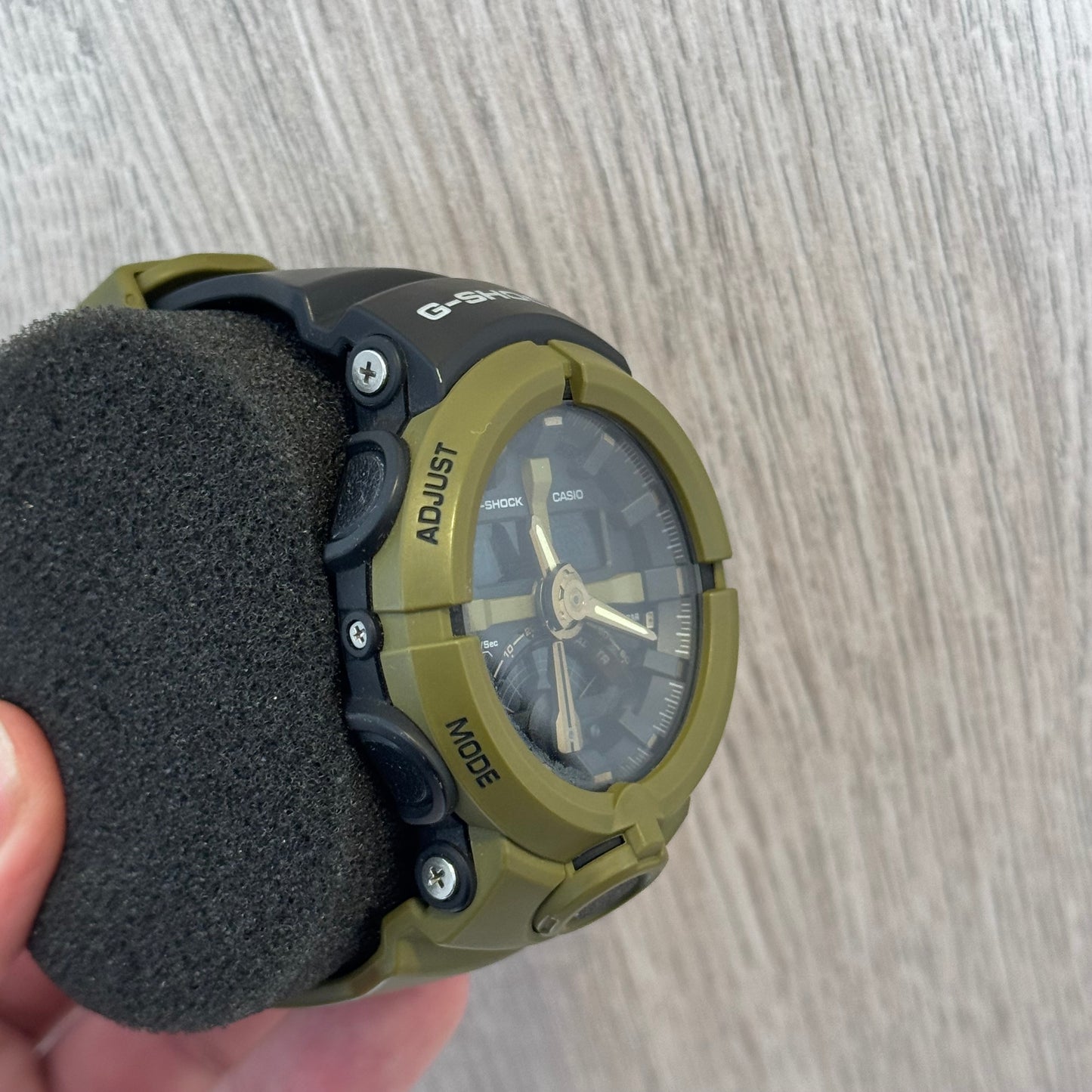 Casio G-Shock GA-500P-3A Verde Musgo/Negro