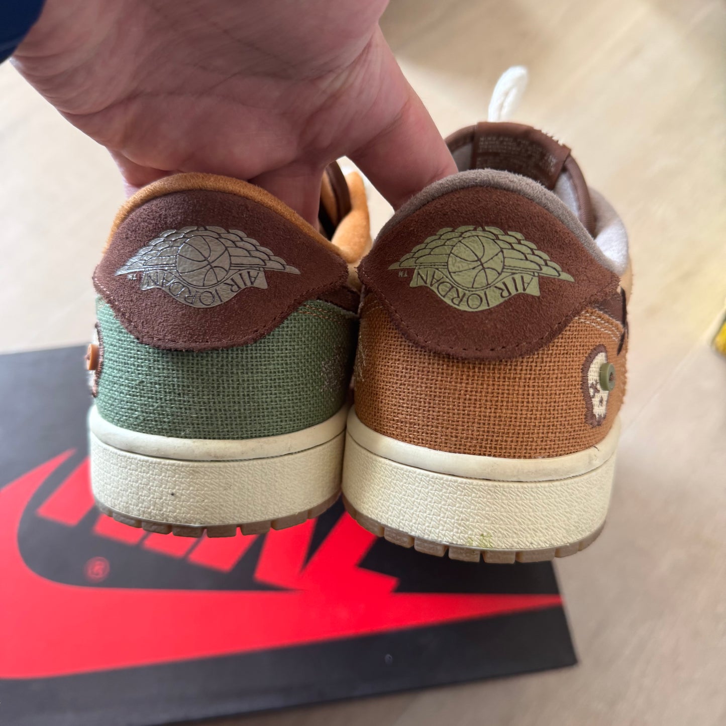 Jordan 1 Retro Low OG Zion Williamson Voodoo