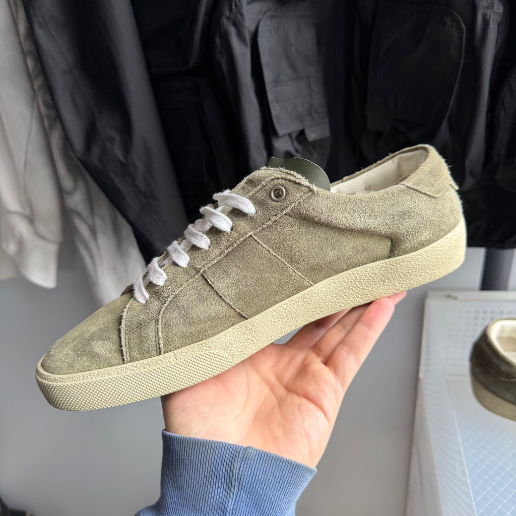 Saint Laurent Court Classic “Forest Green”