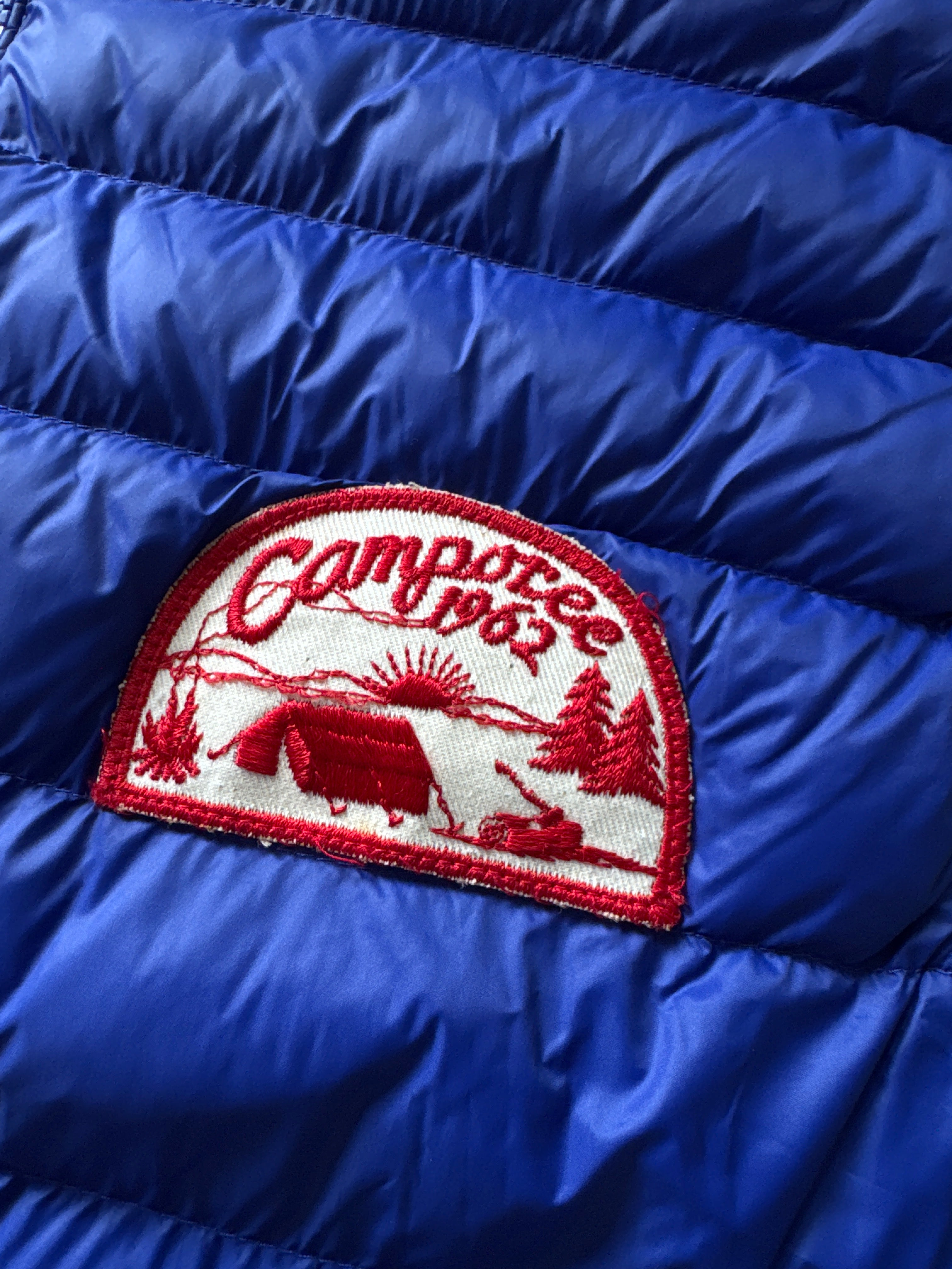 Polo Ralph Lauren Chaleco Plumas De Ganzo Camper Blue