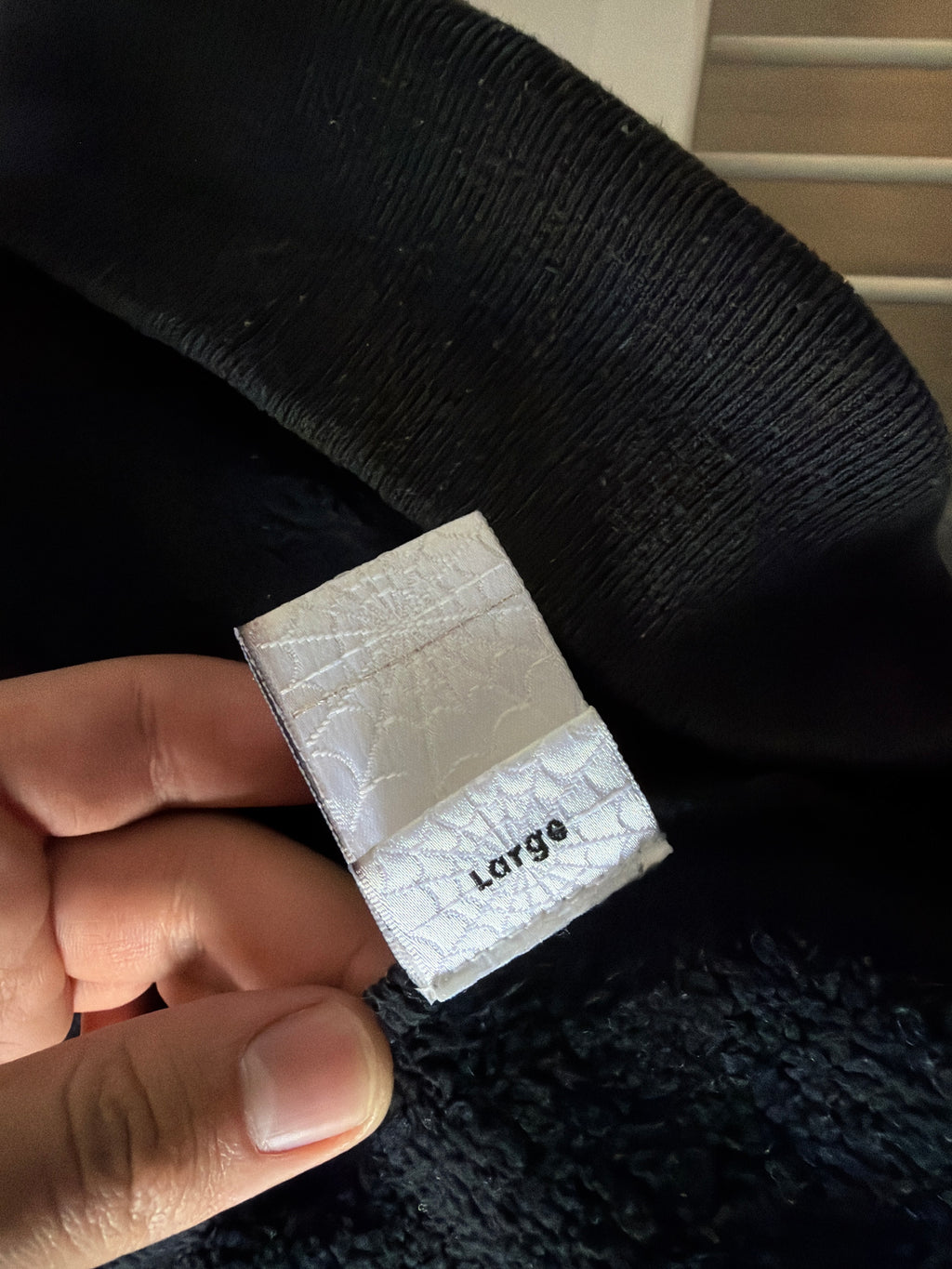 Sp5der OG Web Hoodie Black (L)