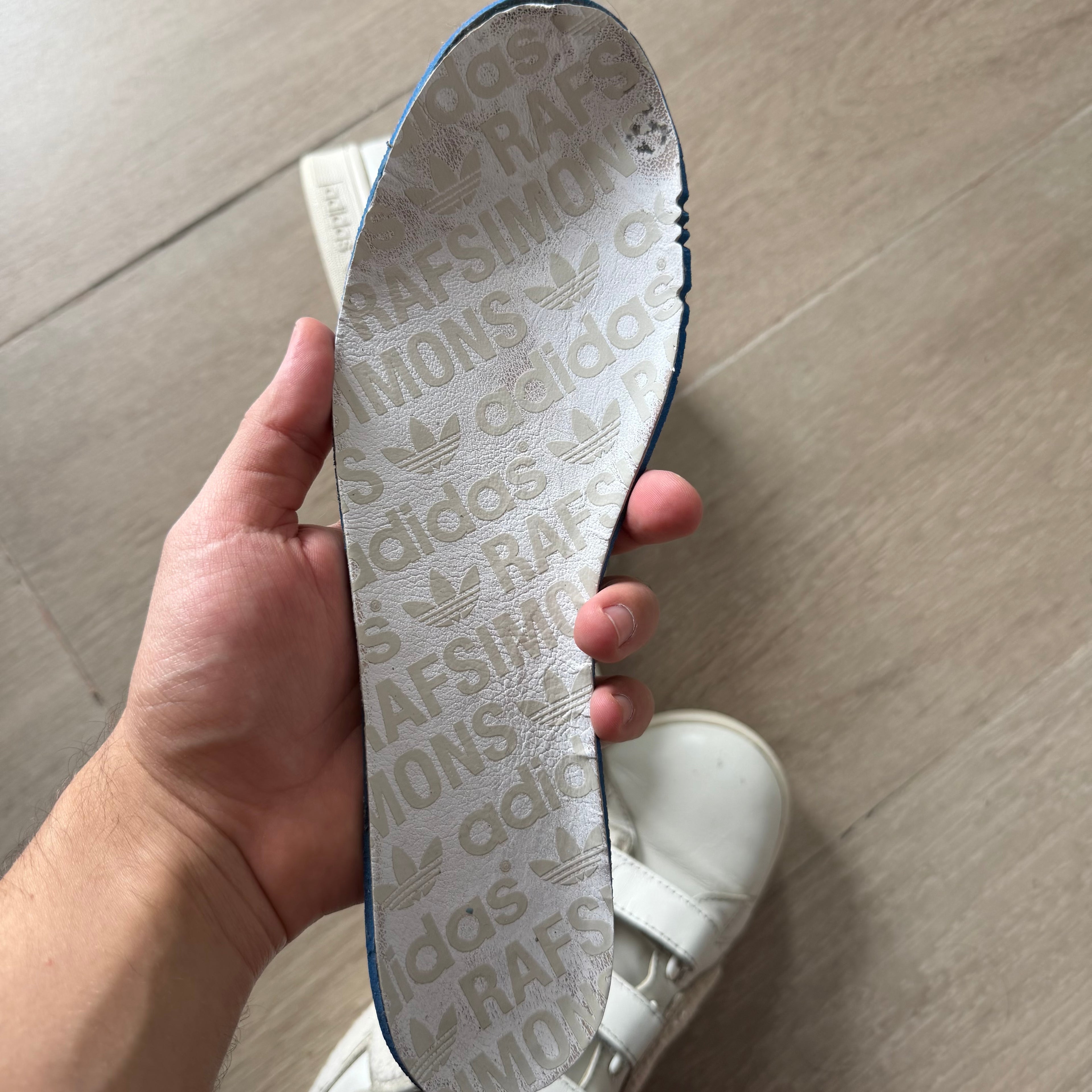 adidas x Raf Simons Stan Smith Comfort Badge Cream/White