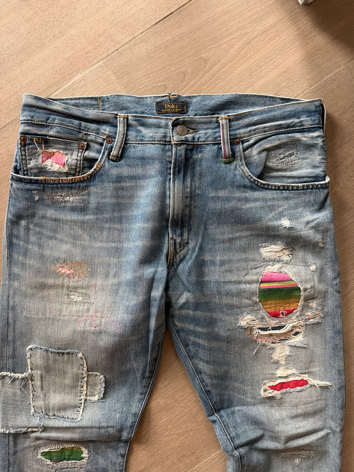 Polo Ralph Lauren Sullivan Slim Distressed Jeans (32w)