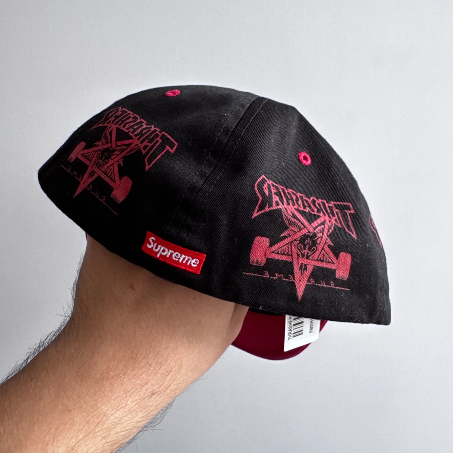 Supreme Trasher 6-Panel Black