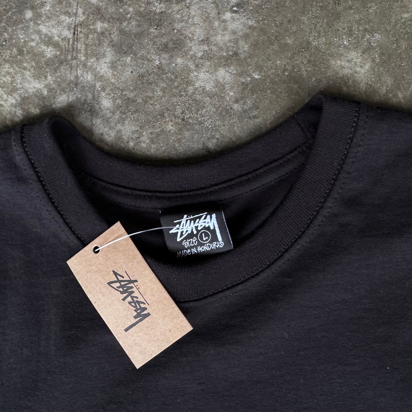 Stüssy International Shaker Black Tee
