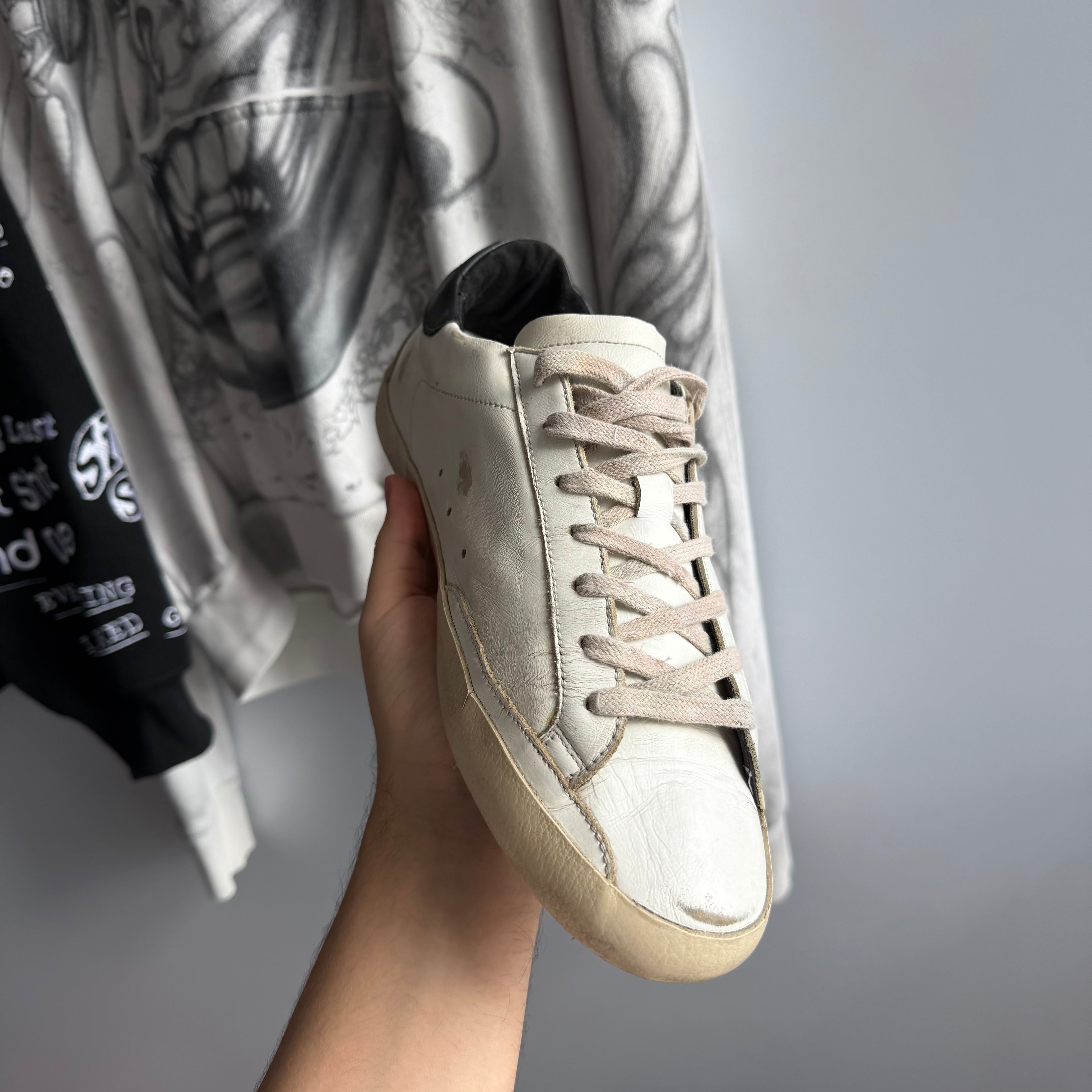 Golden Goose Super-Star Black/White