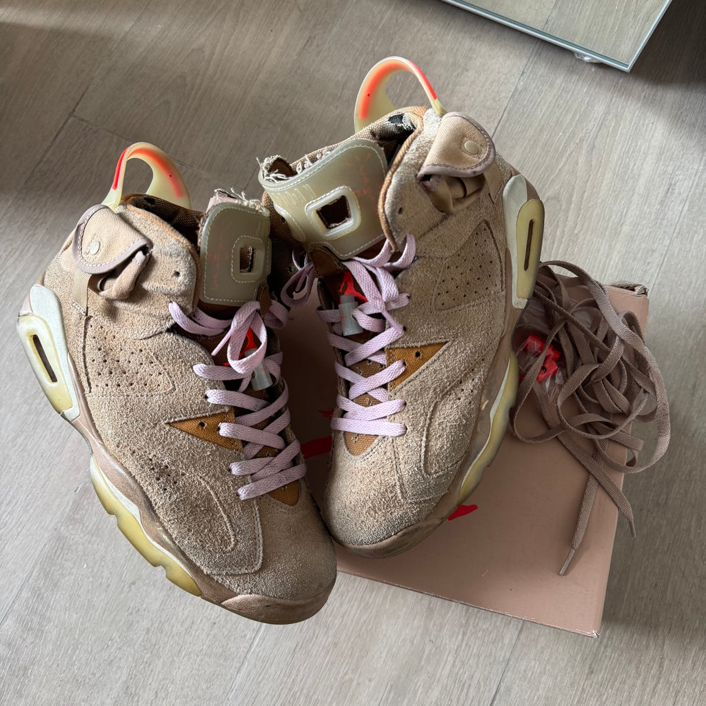 Jordan 6 Retro Travis Scott British Khaki