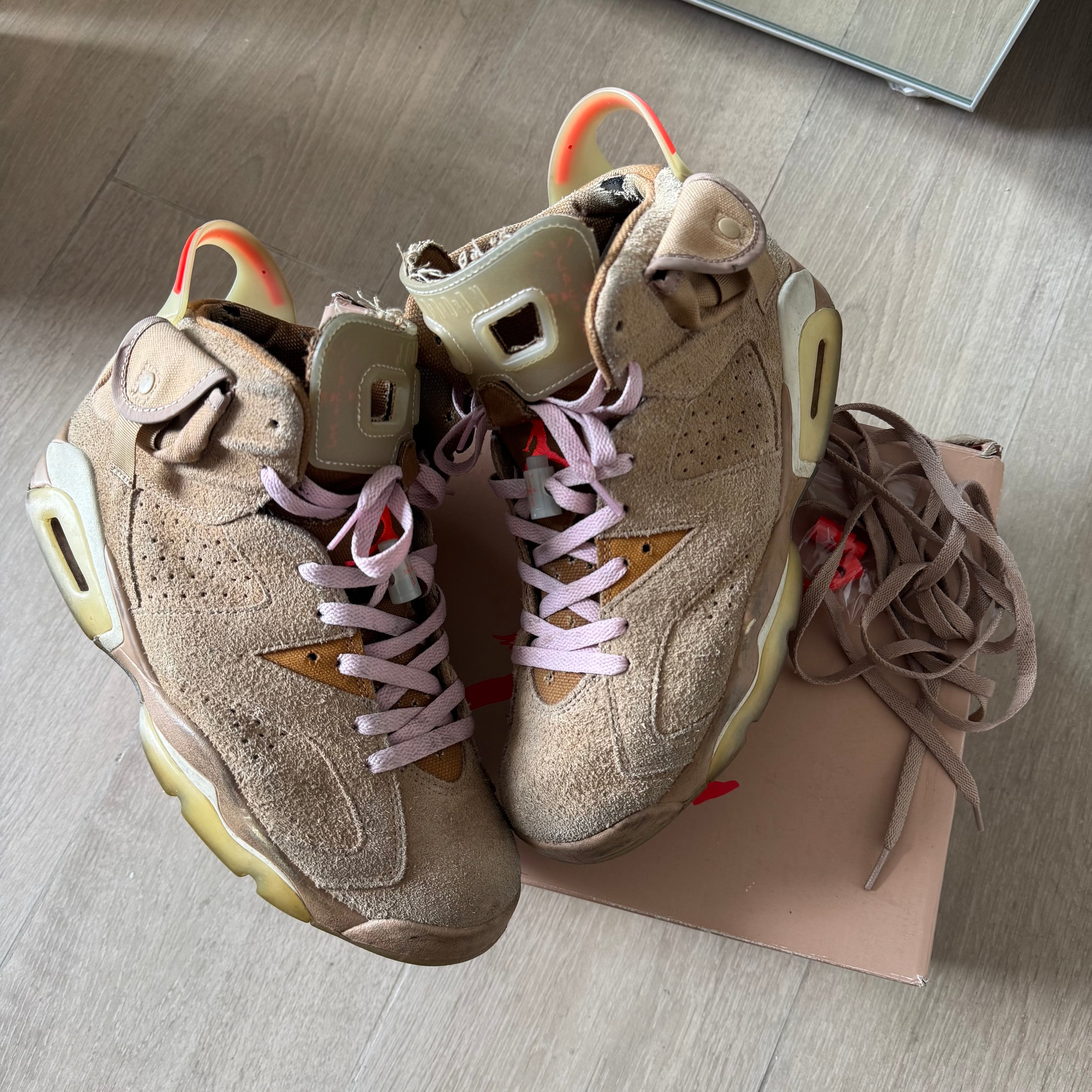 Jordan 6 Retro Travis Scott British Khaki