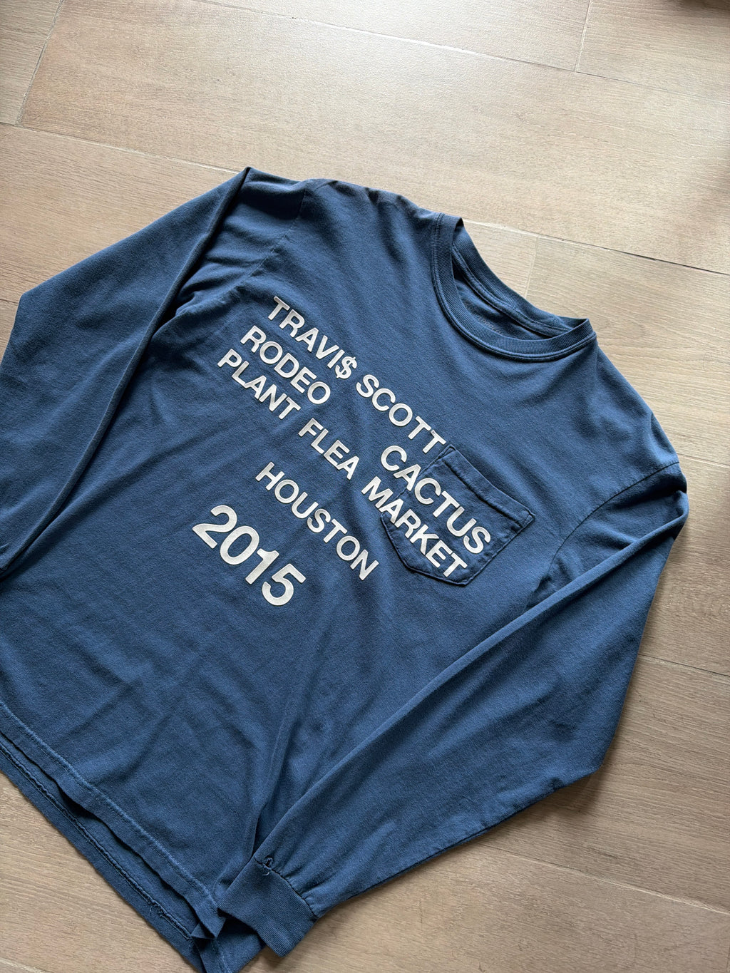 Travis Scott x Cactus Plant Flea Market Rodeo 2015 10th year anniversary L/S