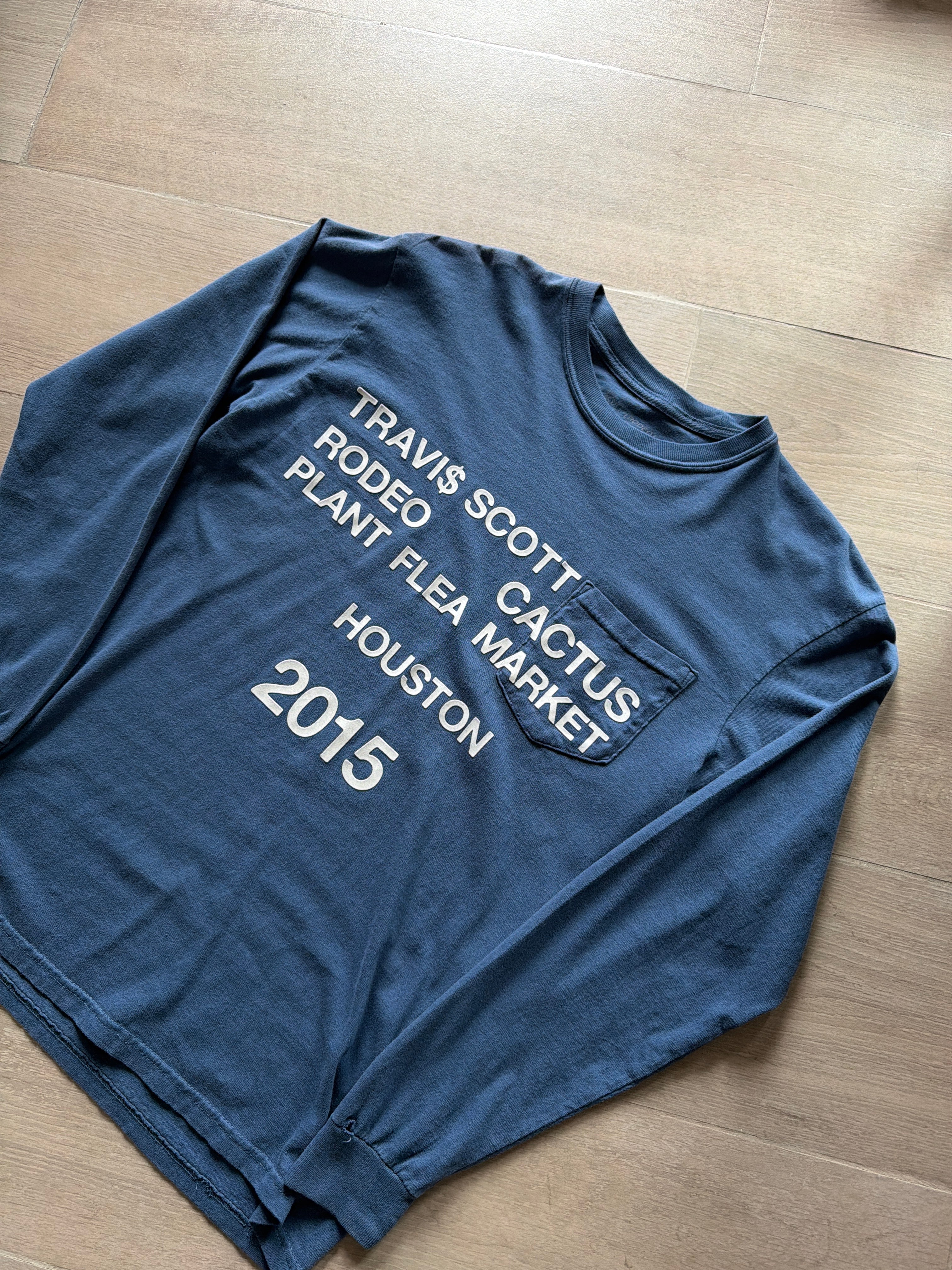 Travis Scott x Cactus Plant Flea Market Rodeo 2015 10th year anniversary L/S