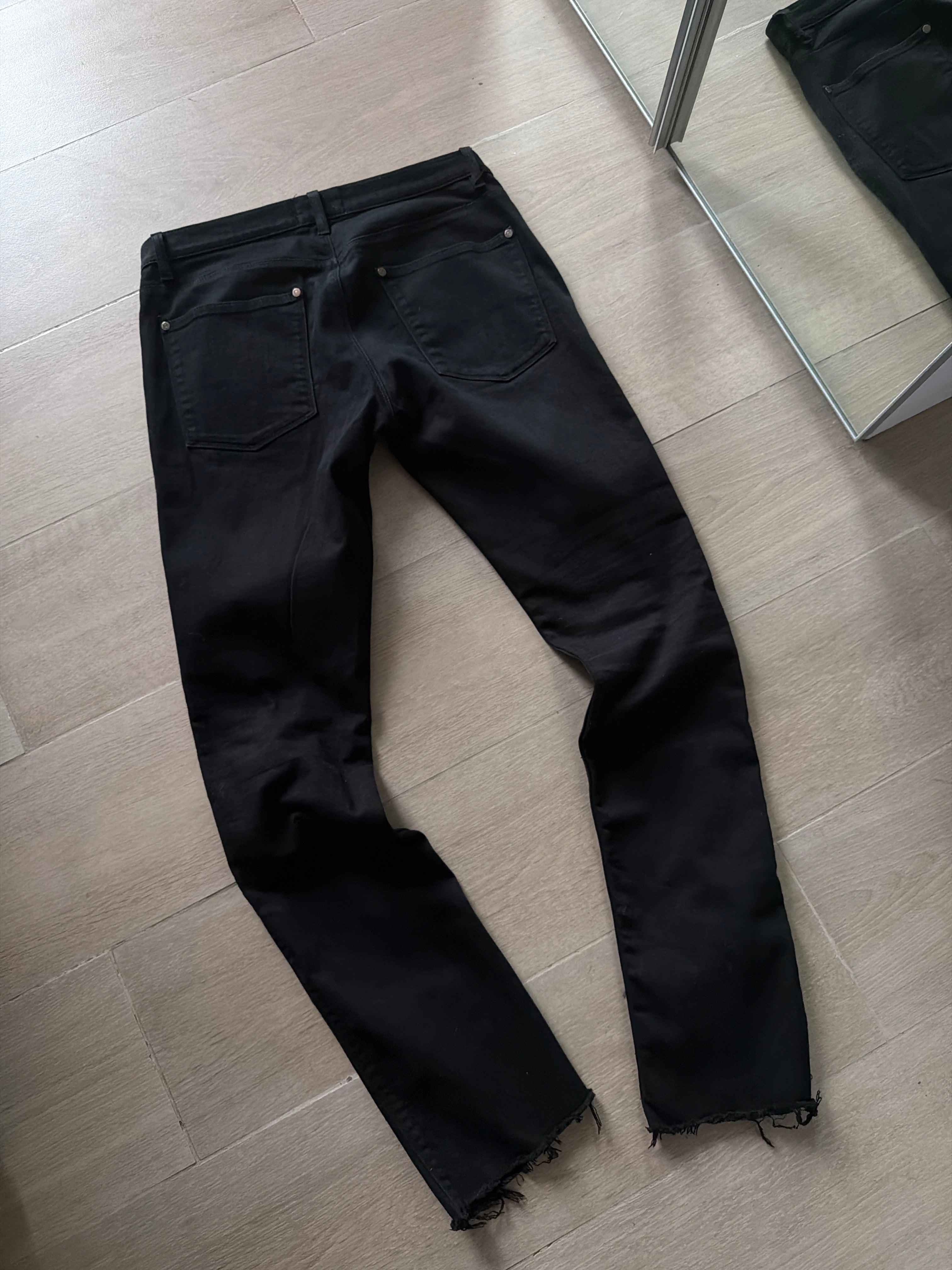 Acne Studios Max Stray Cash Jeans Black