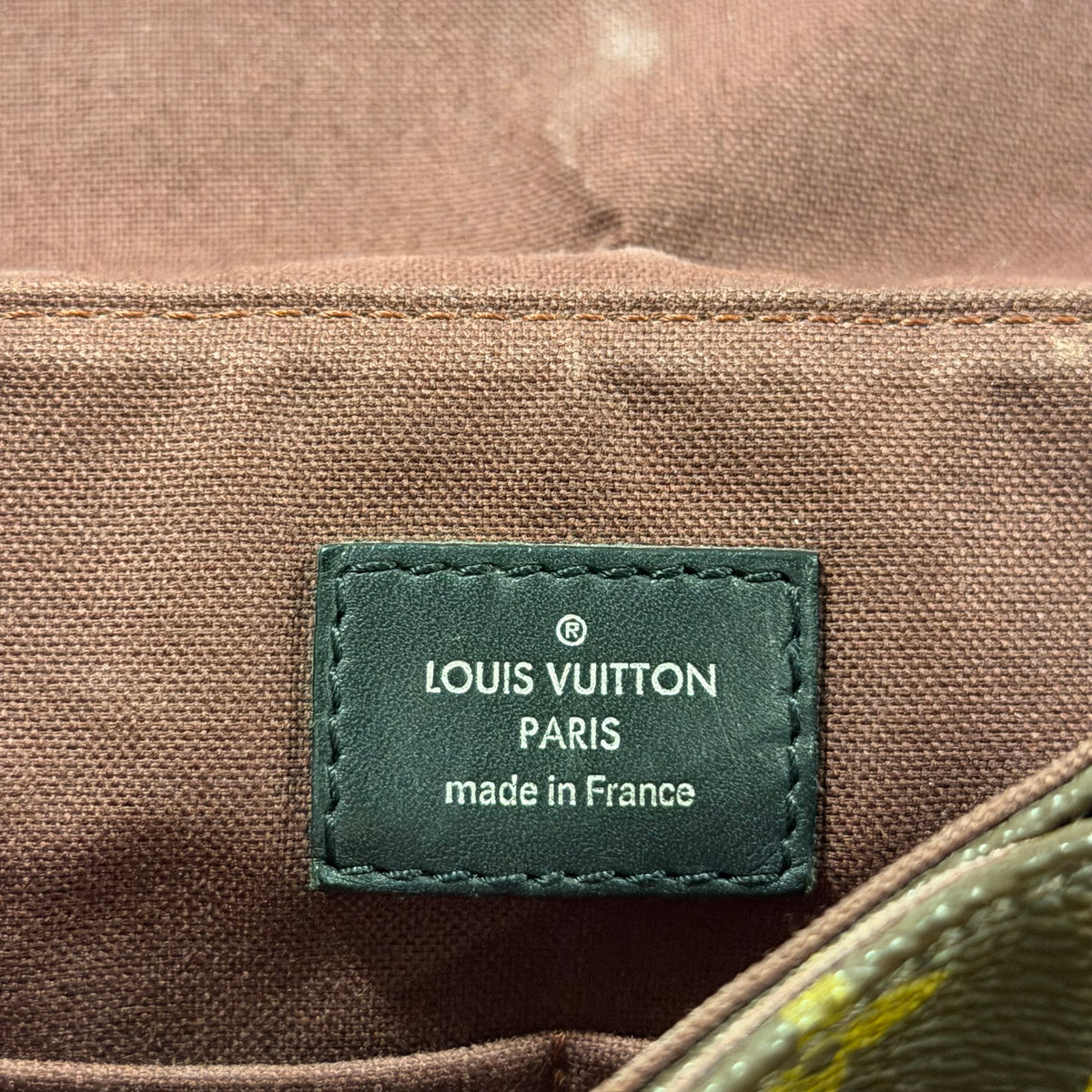 Louis Vuitton District Messenger Bag PM Brown Macassar Monogram Canvas