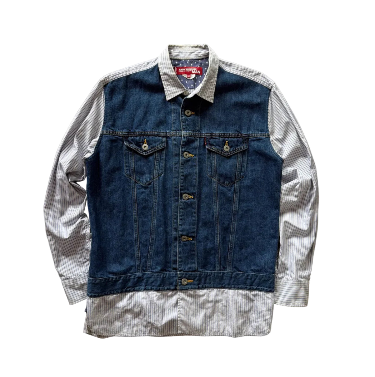 Junya Watanabe MAN Comme Des Garçons x Levi's Oversized Hybrid Shirt Jacket (M)