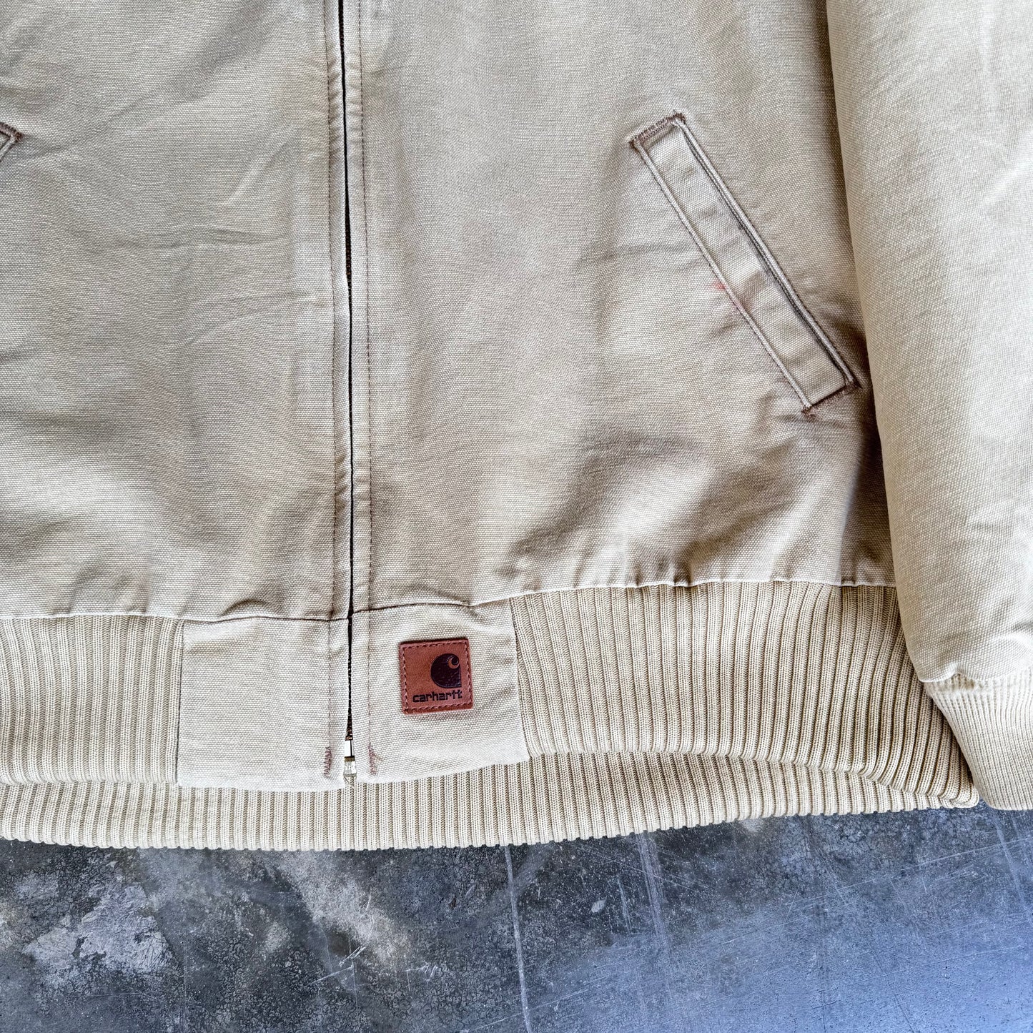 2000s Carhartt Santa Fe Jacket “Cream”