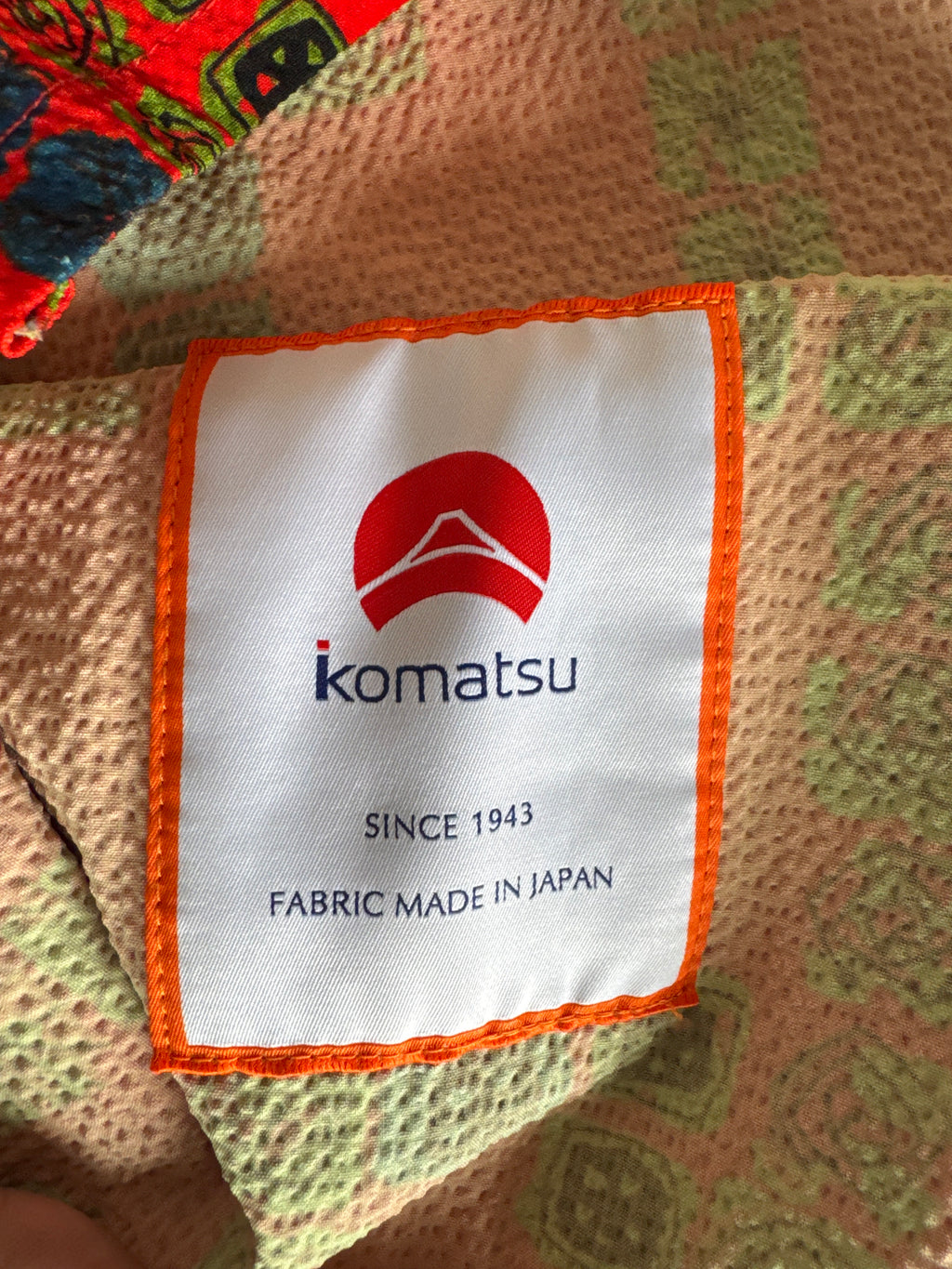 Beams Plus Japón Beach Monogram Shirt