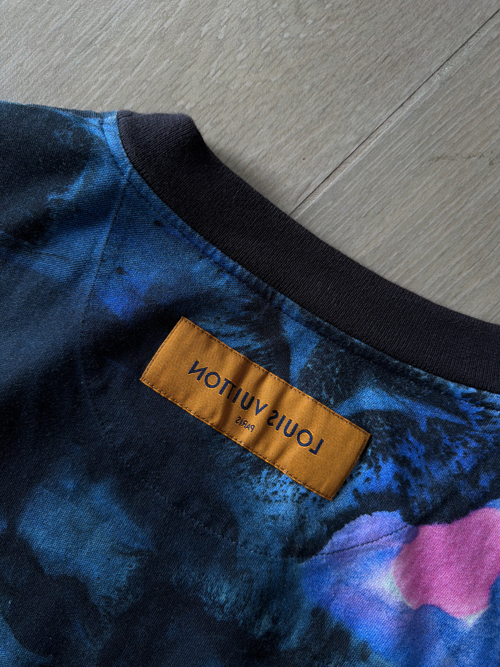 Louis Vuitton Digital Print Tee Blue