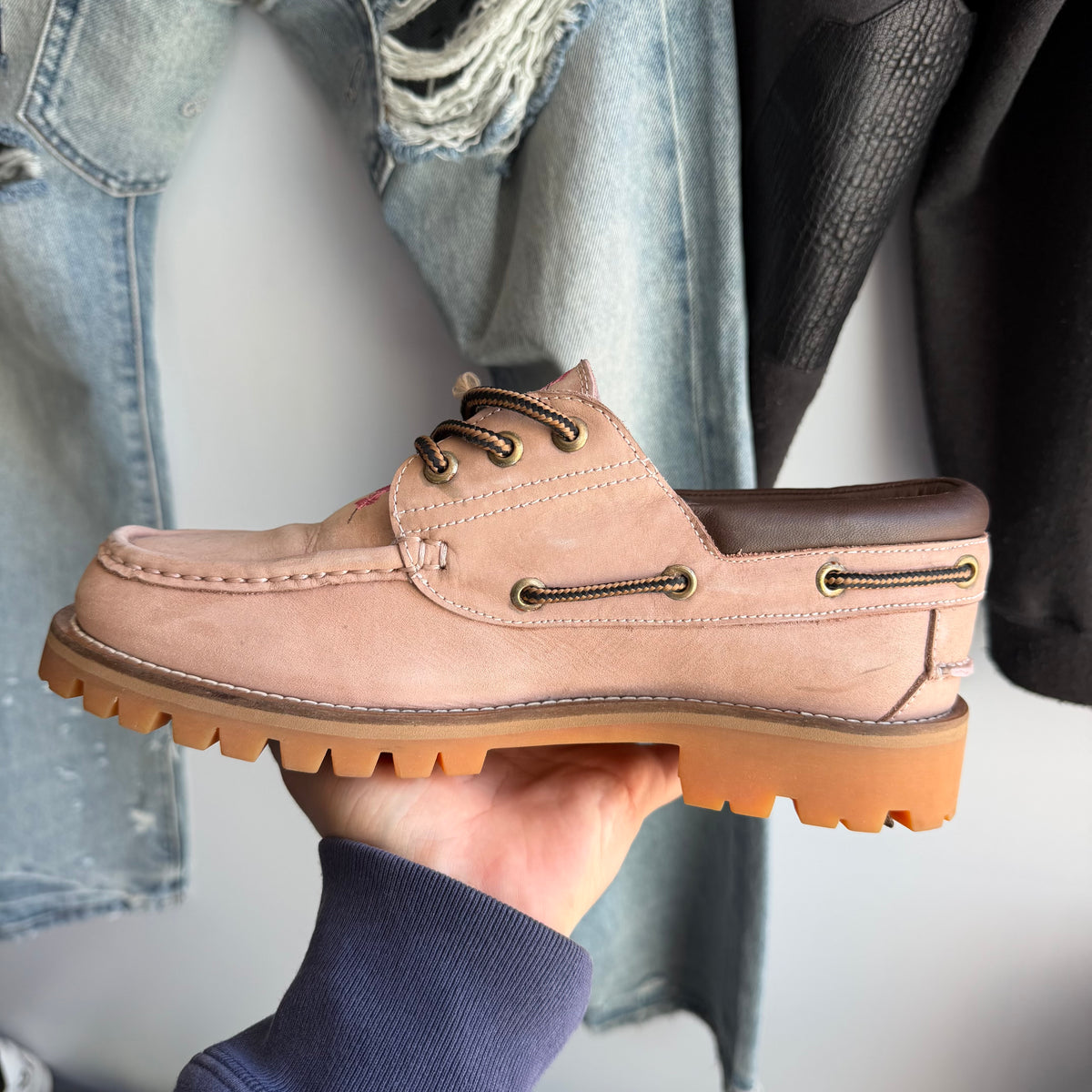 Derschutze Blossom V2 Boat Shoes Pink (41EU)