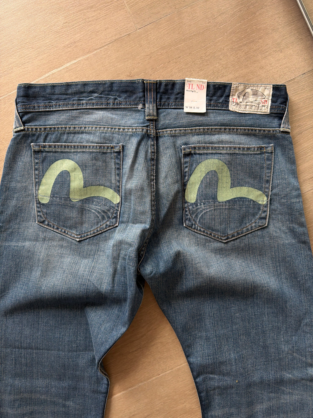 Evisu x Puma Gull Japanese Denim Jeans