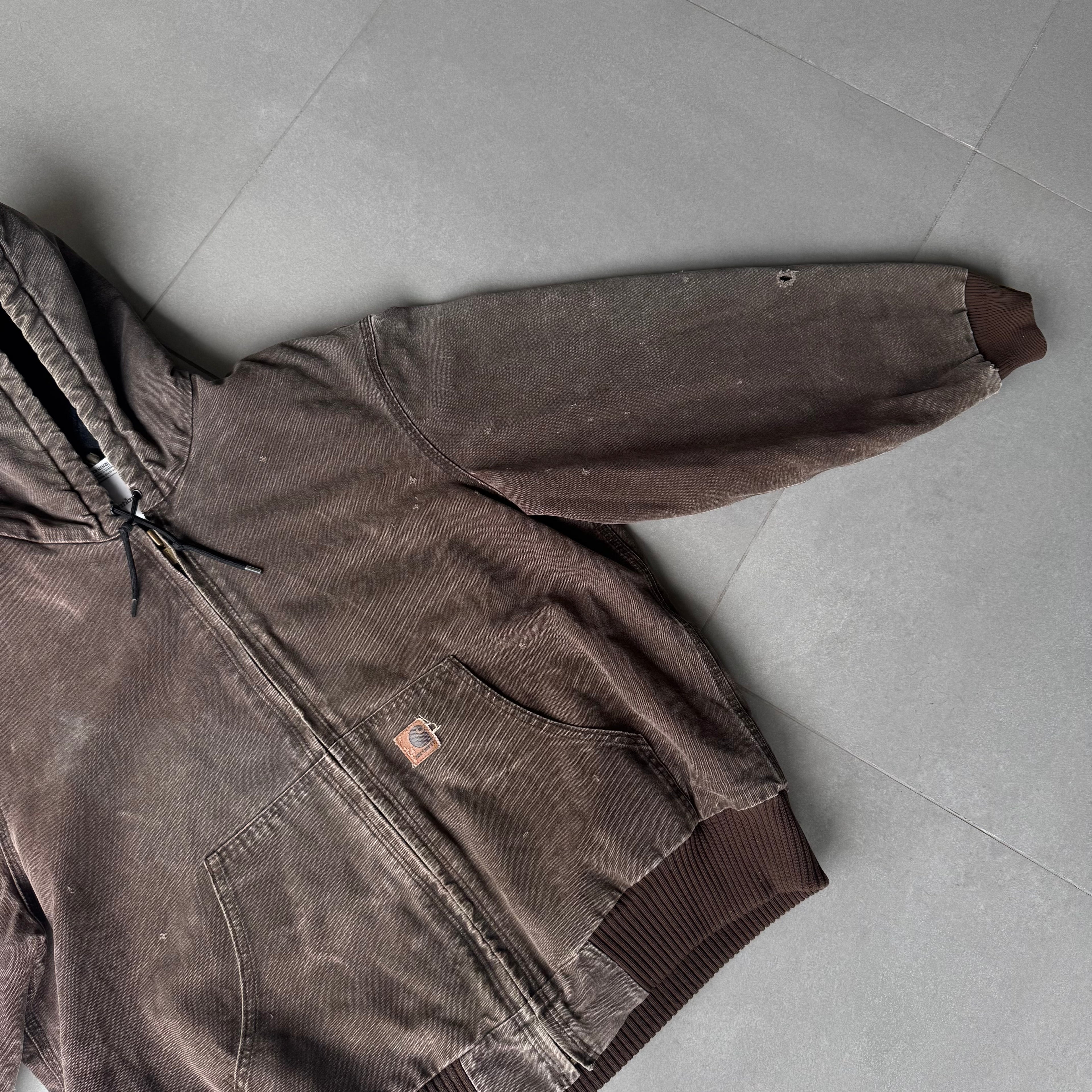 2004 Carhartt Hooded Work Jacket “Brown”