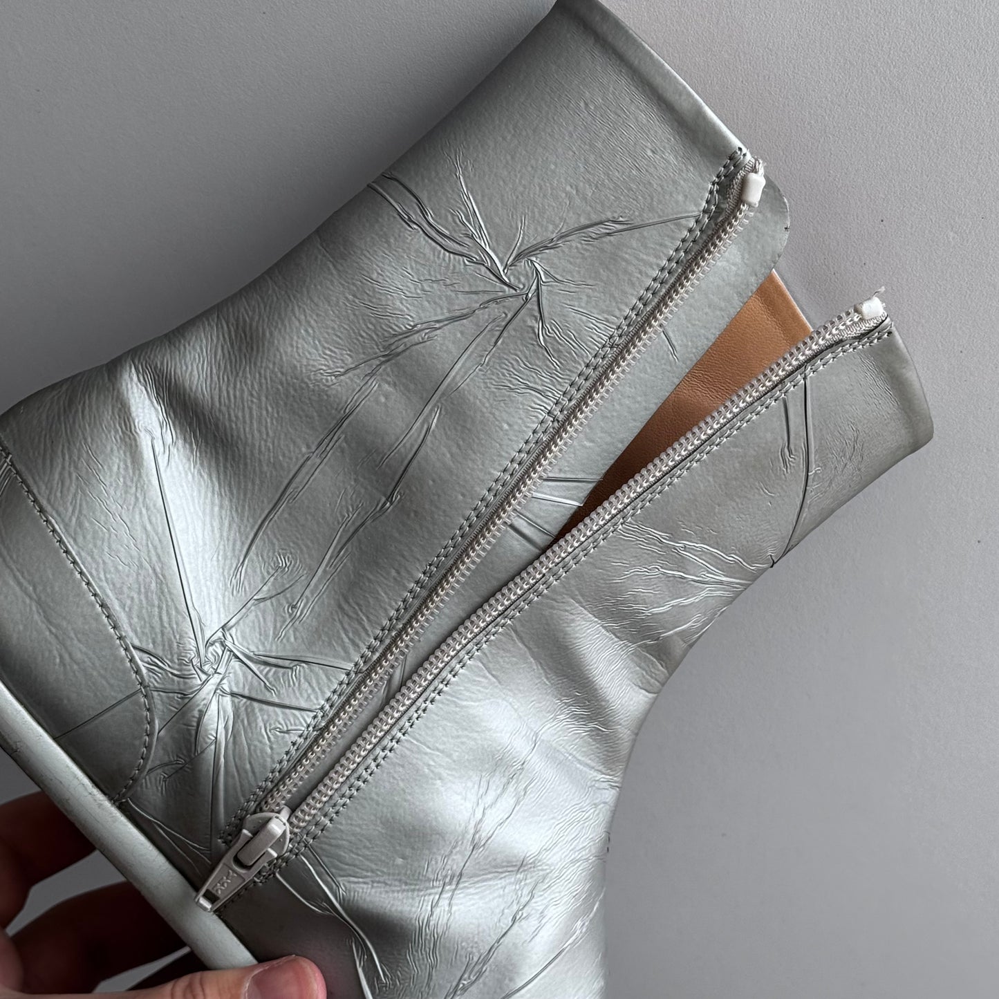 Maison Margiela Metallic Grey Tabi