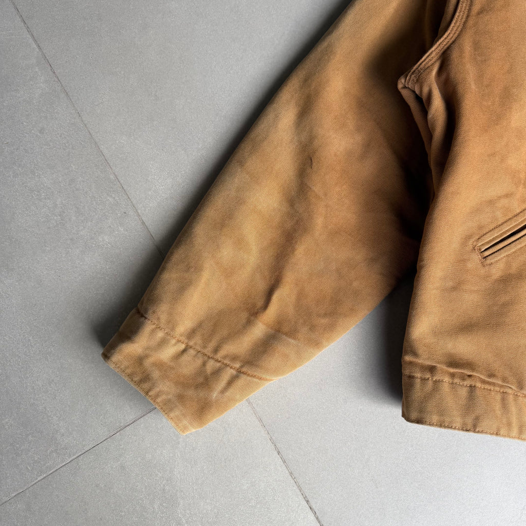 1990s Vintage Carhartt Detroit Jacket Tan “Sellen”