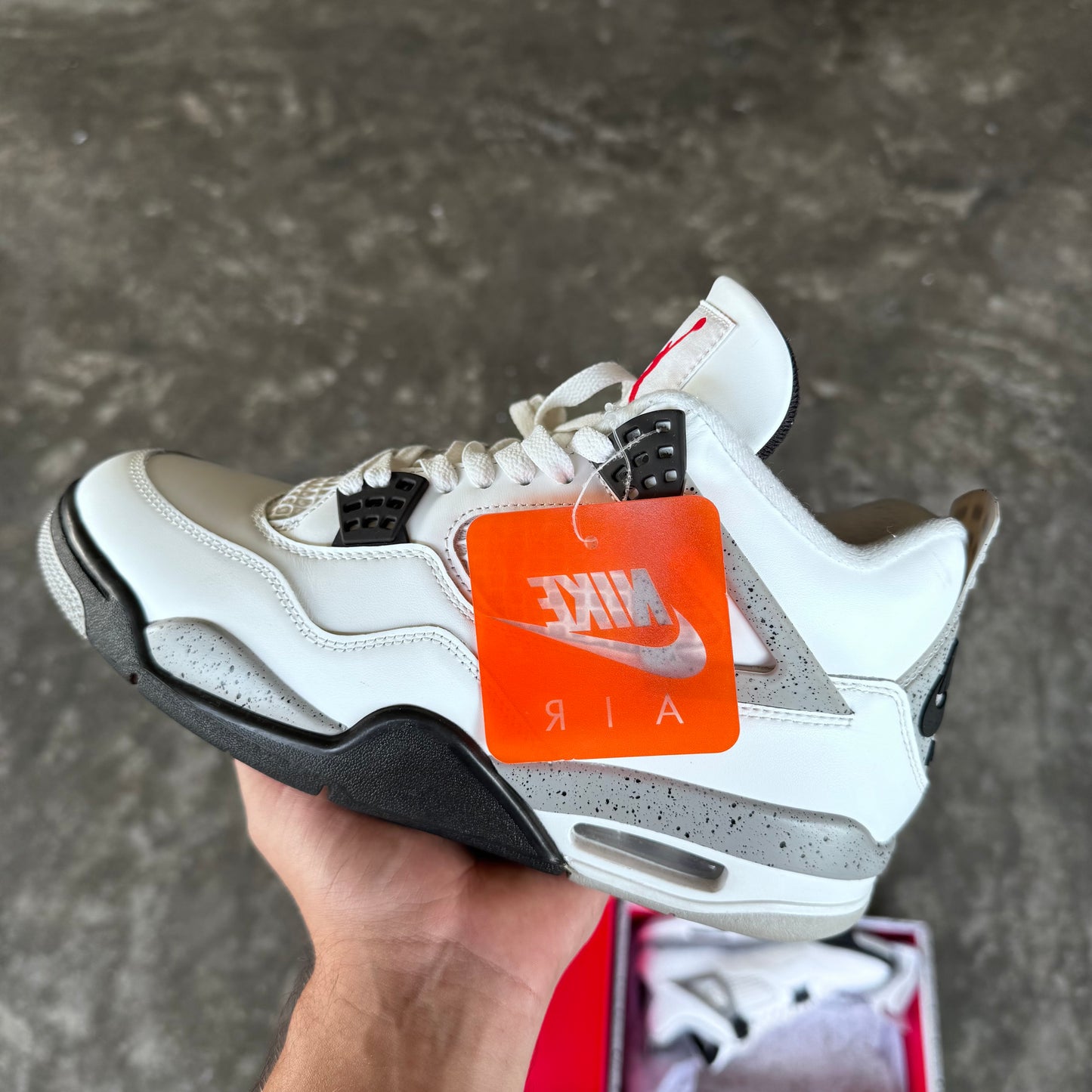Jordan 4 White Cement (2025)