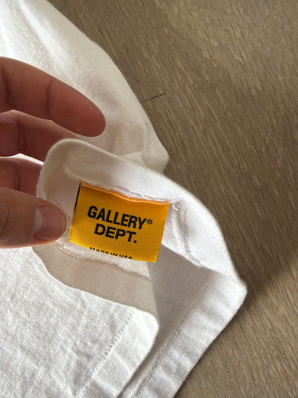 Gallery Dept. Big G Ball Tee White