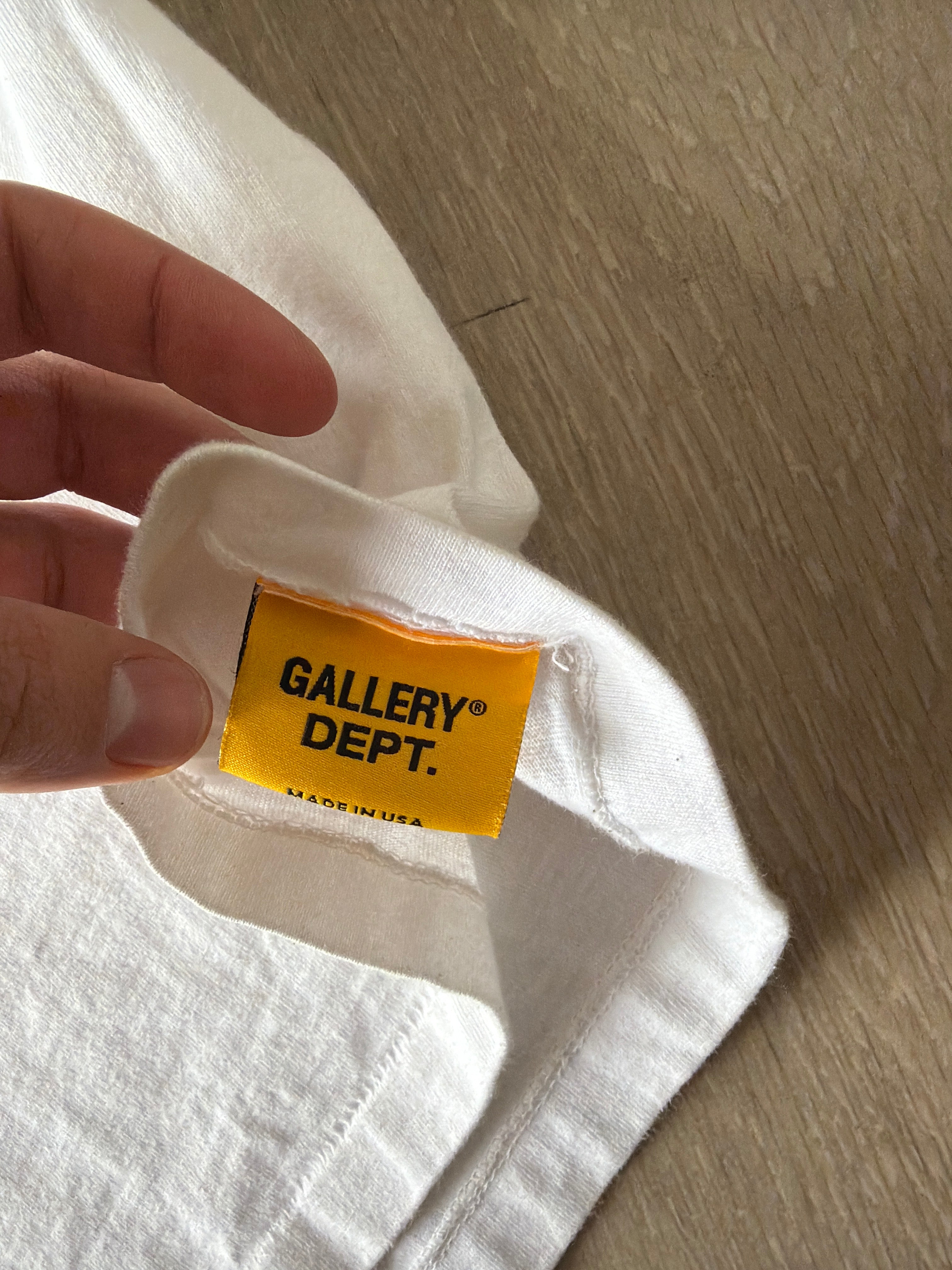 Gallery Dept. Big G Ball Tee White