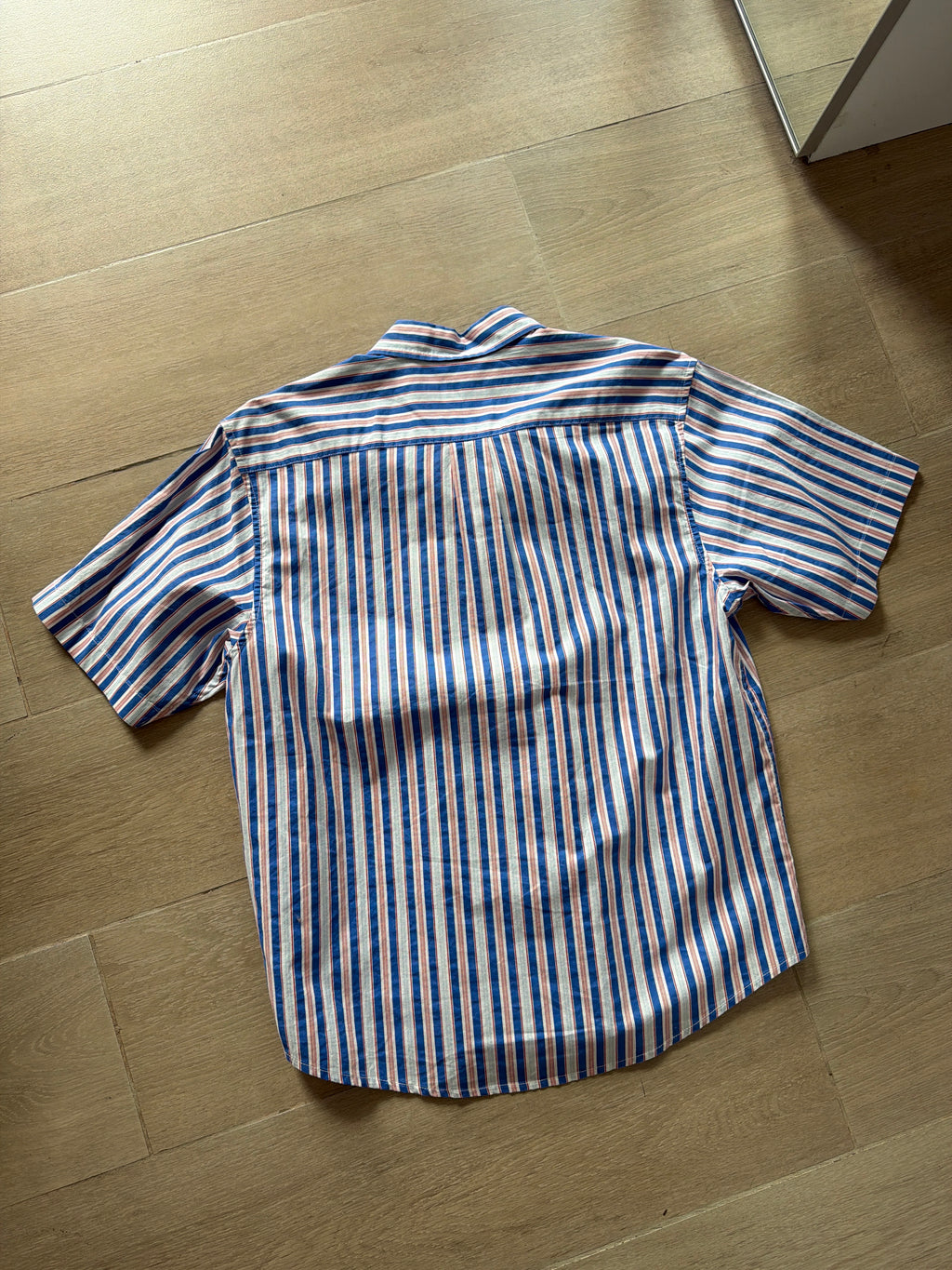 Supreme Loose Fit Multi Stripe Shirt Blue (S)