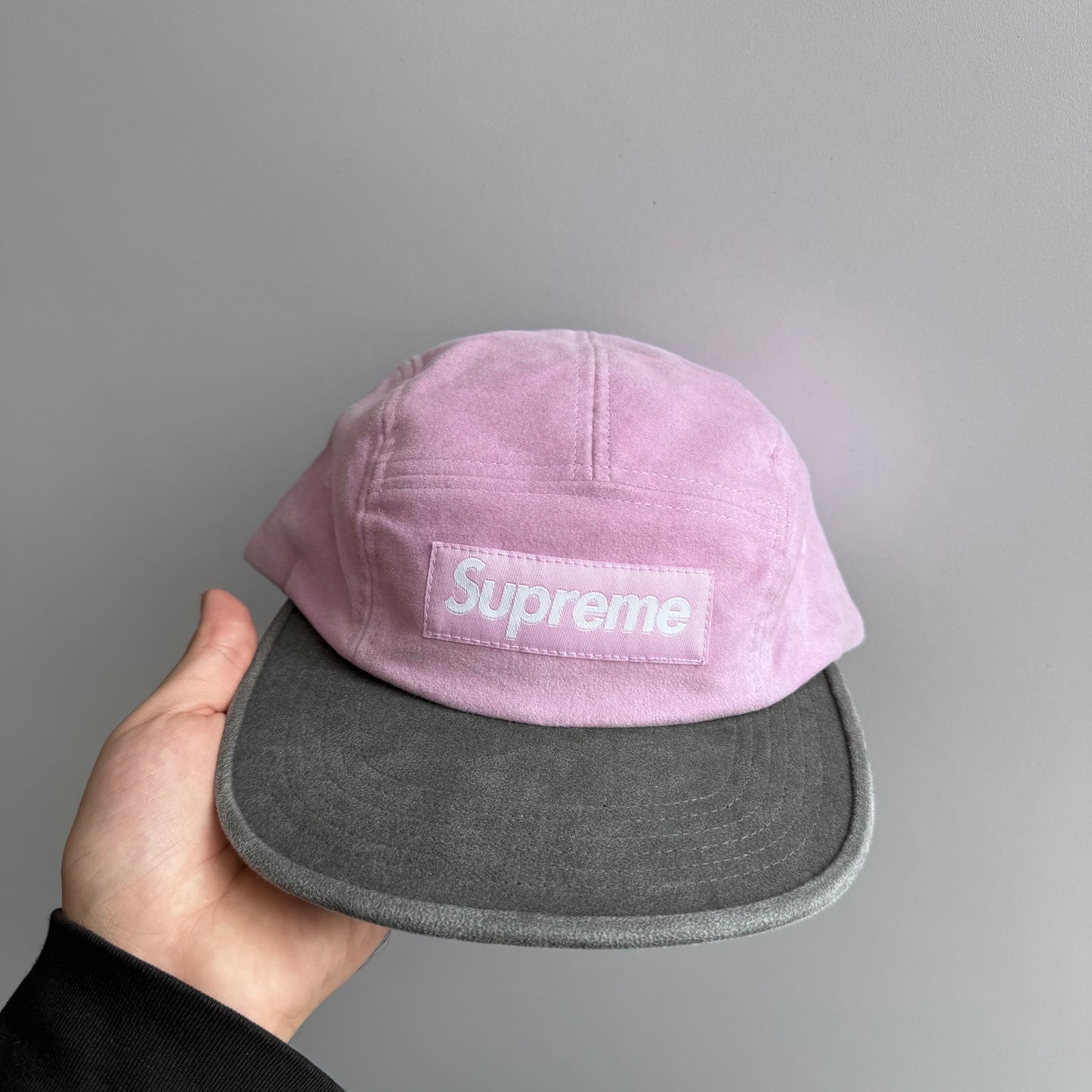 Supreme 2-Tone Moleskin Camp Cap