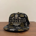 Supreme New Era Crown 59Fifty Fitted Hat Black (7 1/4)