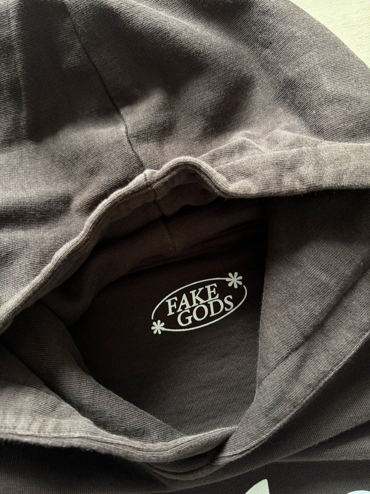 FakeGods 2000s Club Hoodie Brown (L)