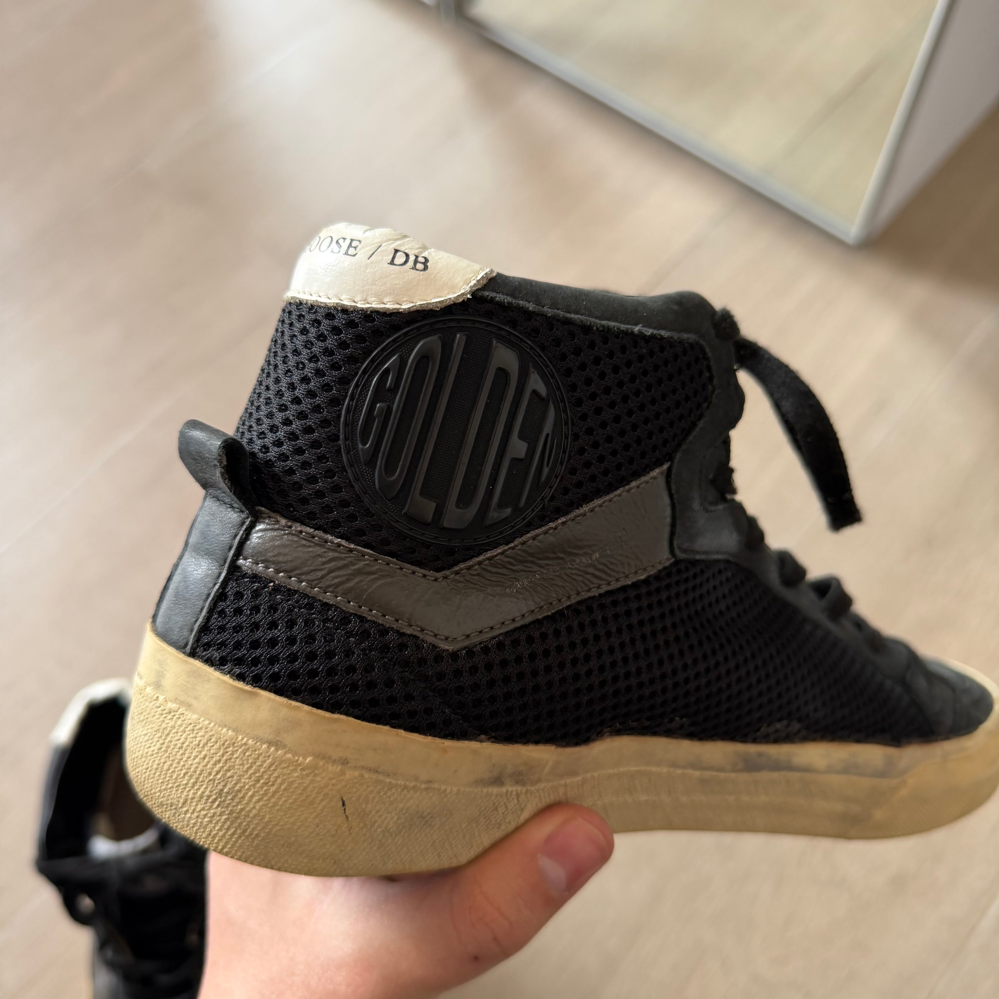 Golden Goose VCA 2.12 Superstar Suede Printed Sneakers